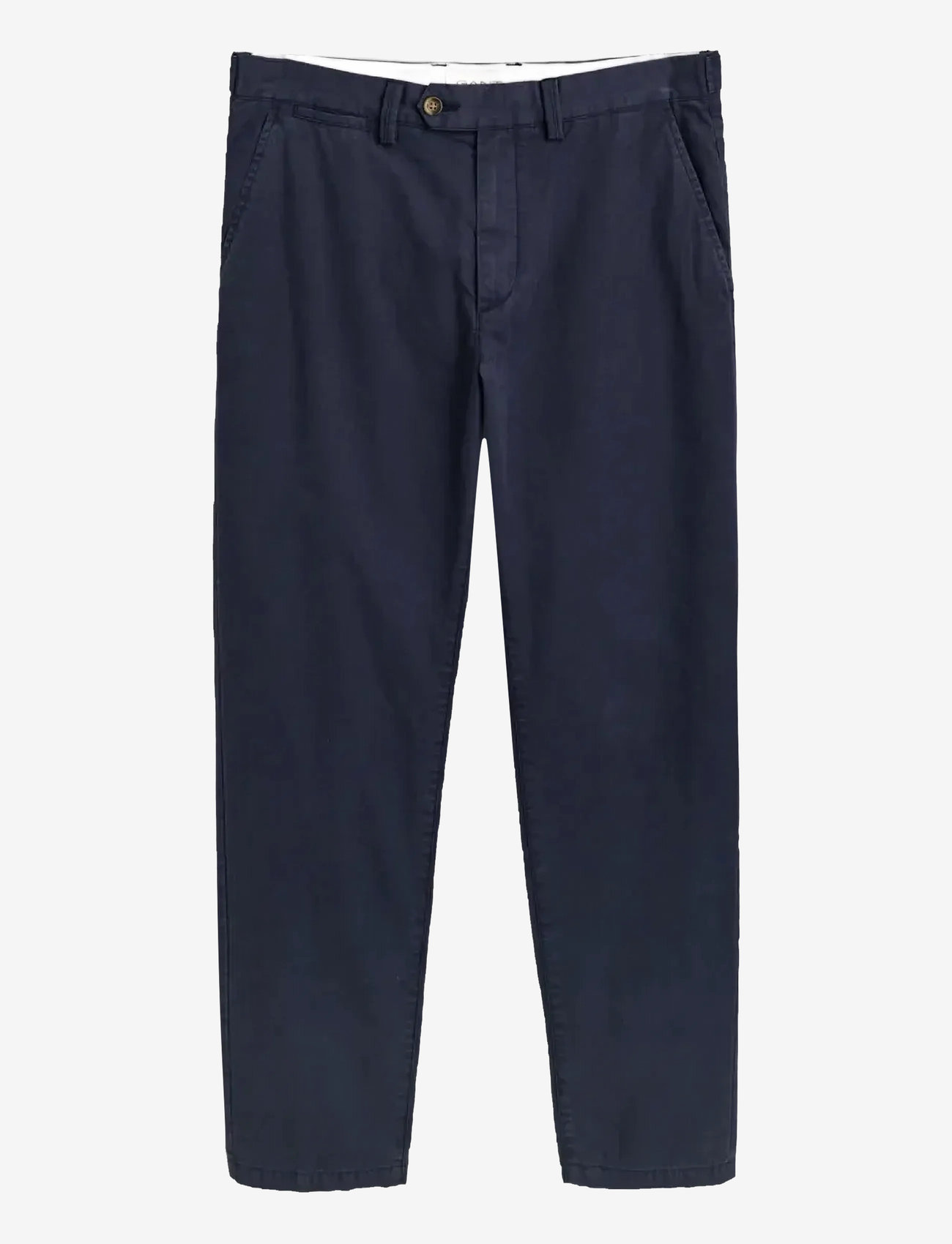 GANT - REG TAPERED CANVAS CHINOS - chinos - evening blue - 1
