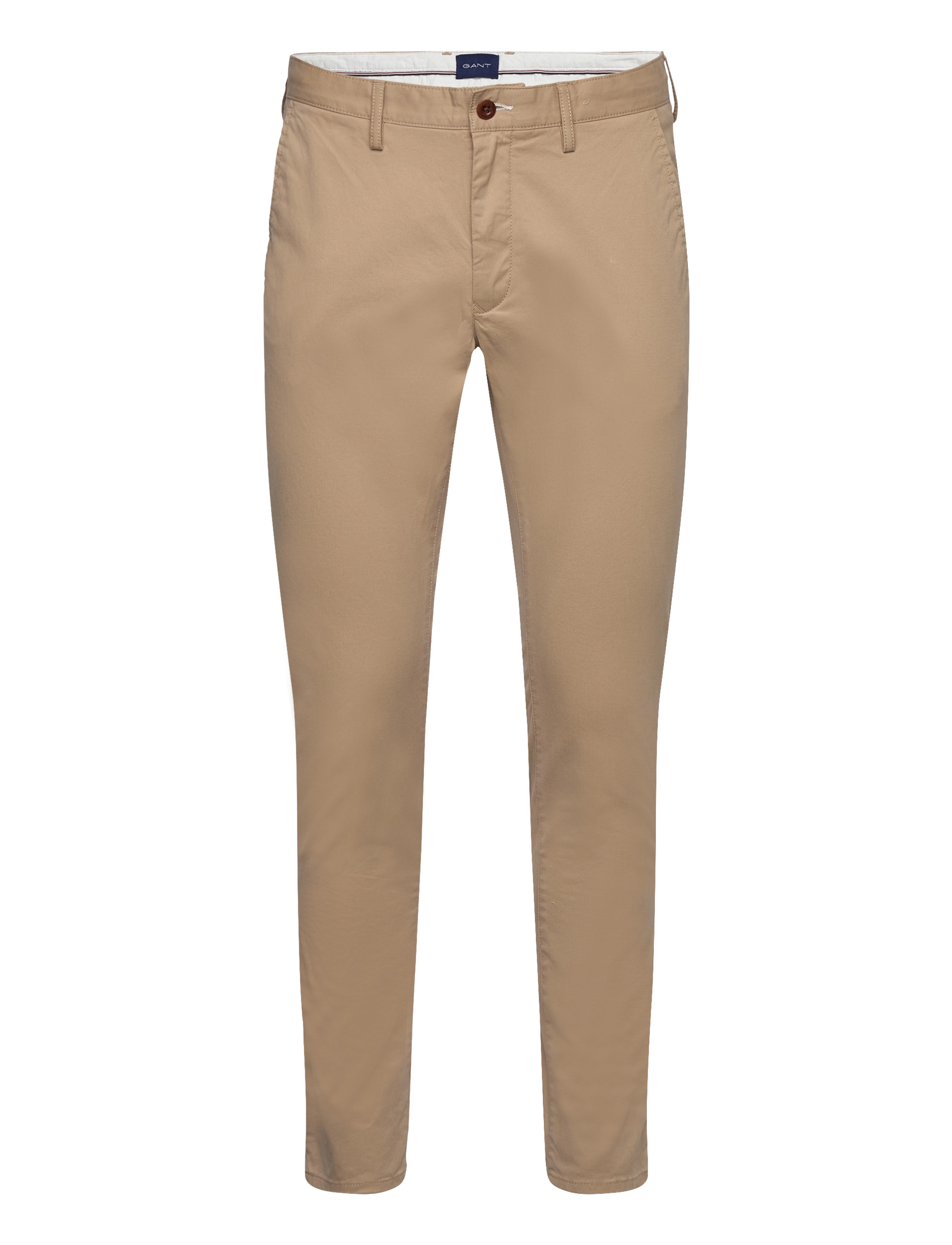 GANT SLIM ORGINAL SHIELD CHINOS - Püksid - DARK KHAKI / beige