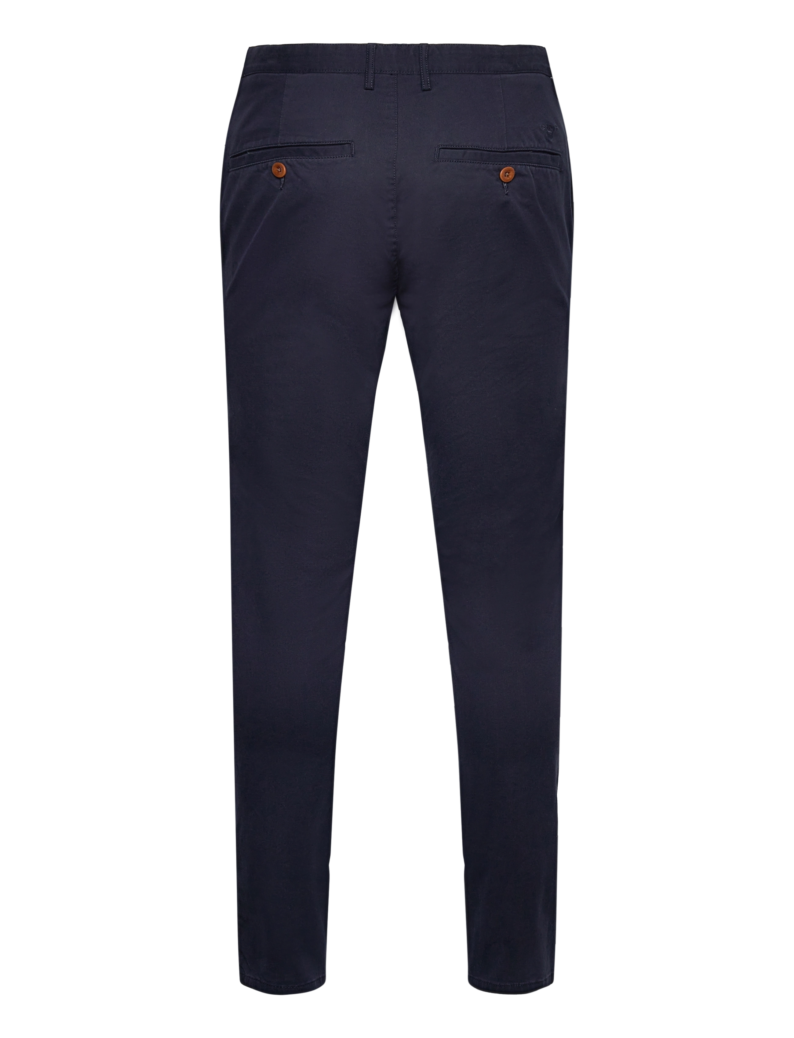 Gant - SLIM ORGINAL SHIELD CHINOS - chino püksid - evening blue - 1