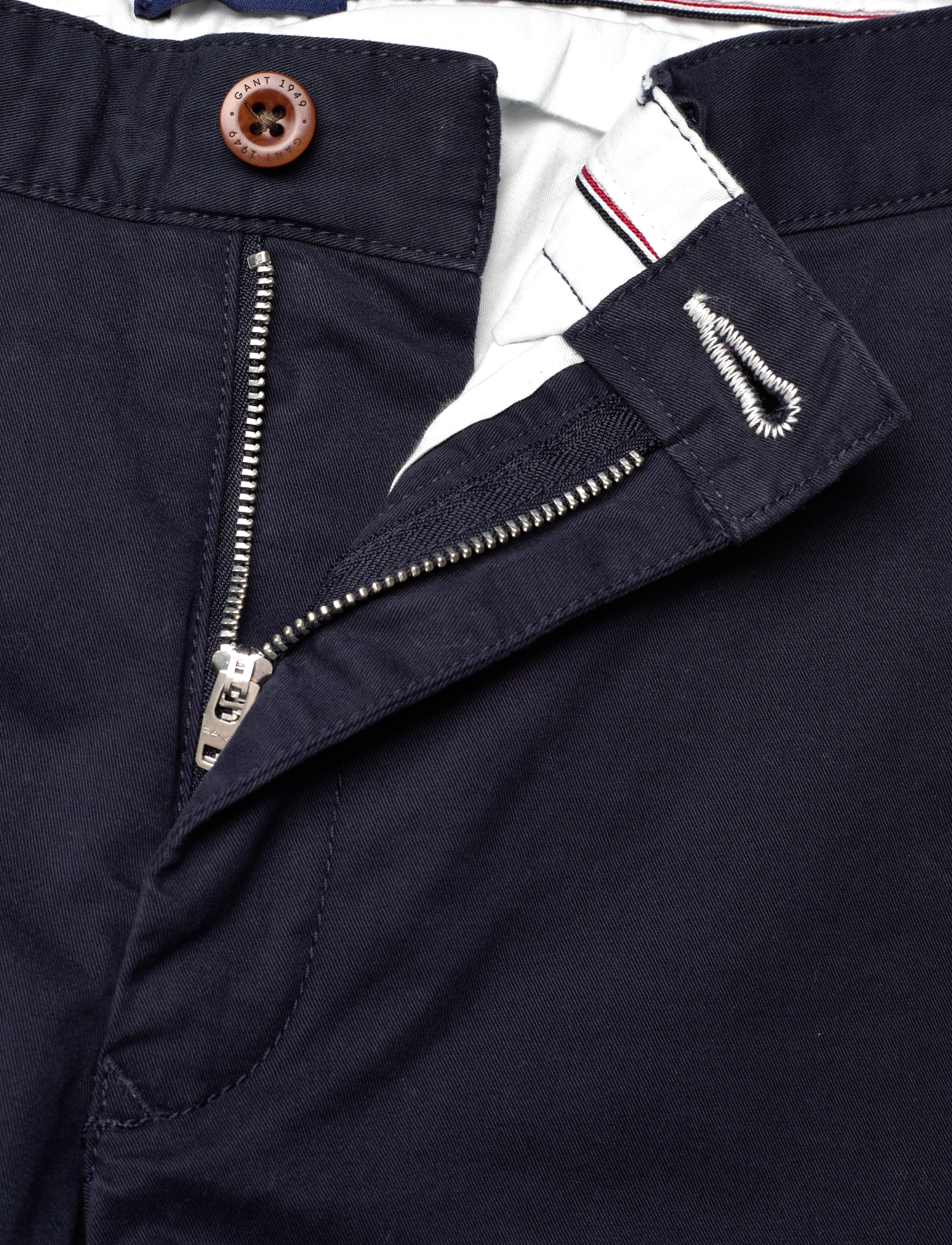 Gant - SLIM ORGINAL SHIELD CHINOS - chino püksid - evening blue - 3