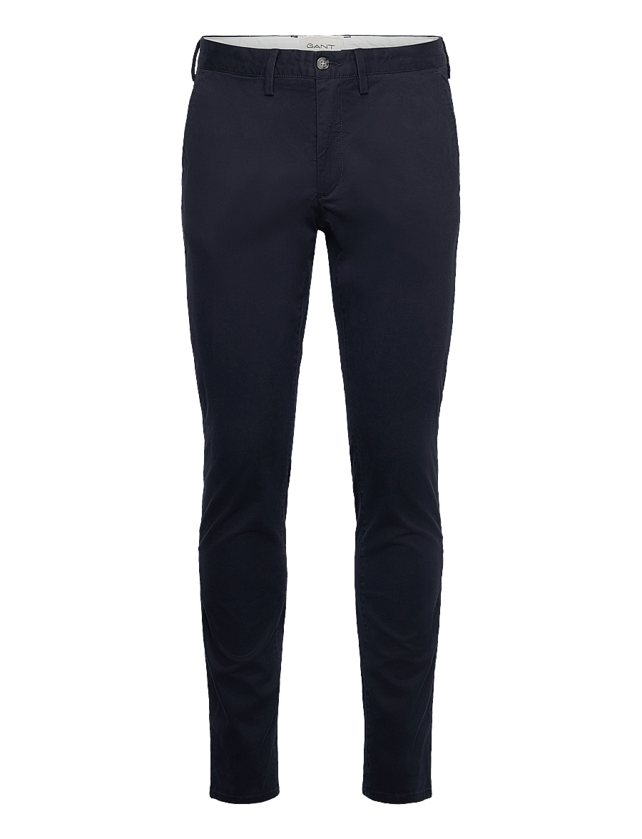 Gant - SLIM ARCHIVE SHIELD CHINOS - evening blue - 1