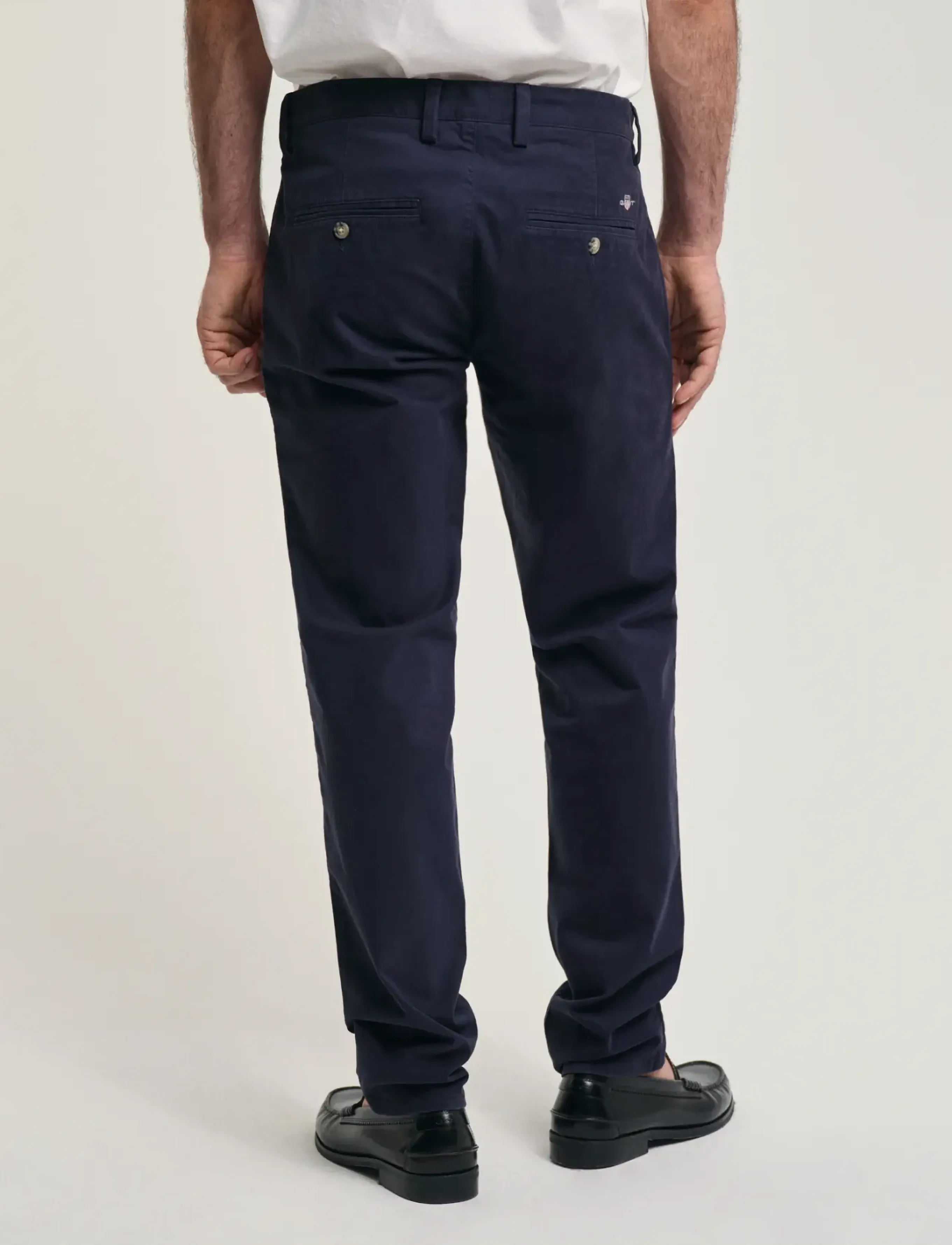 Gant - SLIM ARCHIVE SHIELD CHINOS - evening blue - 3