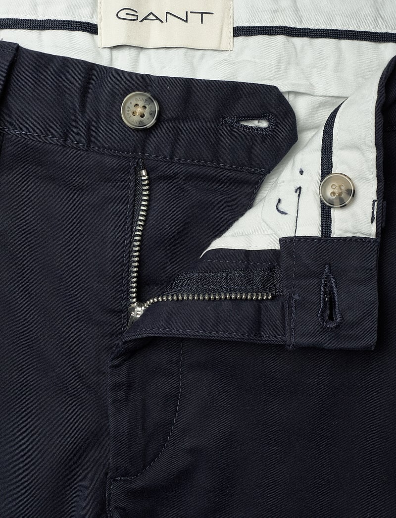 GANT - SLIM ARCHIVE SHIELD CHINOS - evening blue - 5