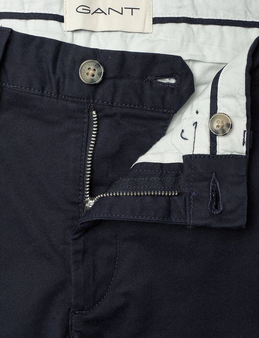 Gant - SLIM ARCHIVE SHIELD CHINOS - evening blue - 5