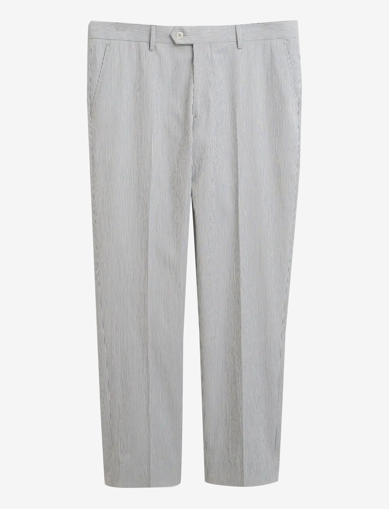 GANT - SLIM TAPERED SEERSUCKER SUIT PANTS - Ülikonnapüksid - rich blue - 1