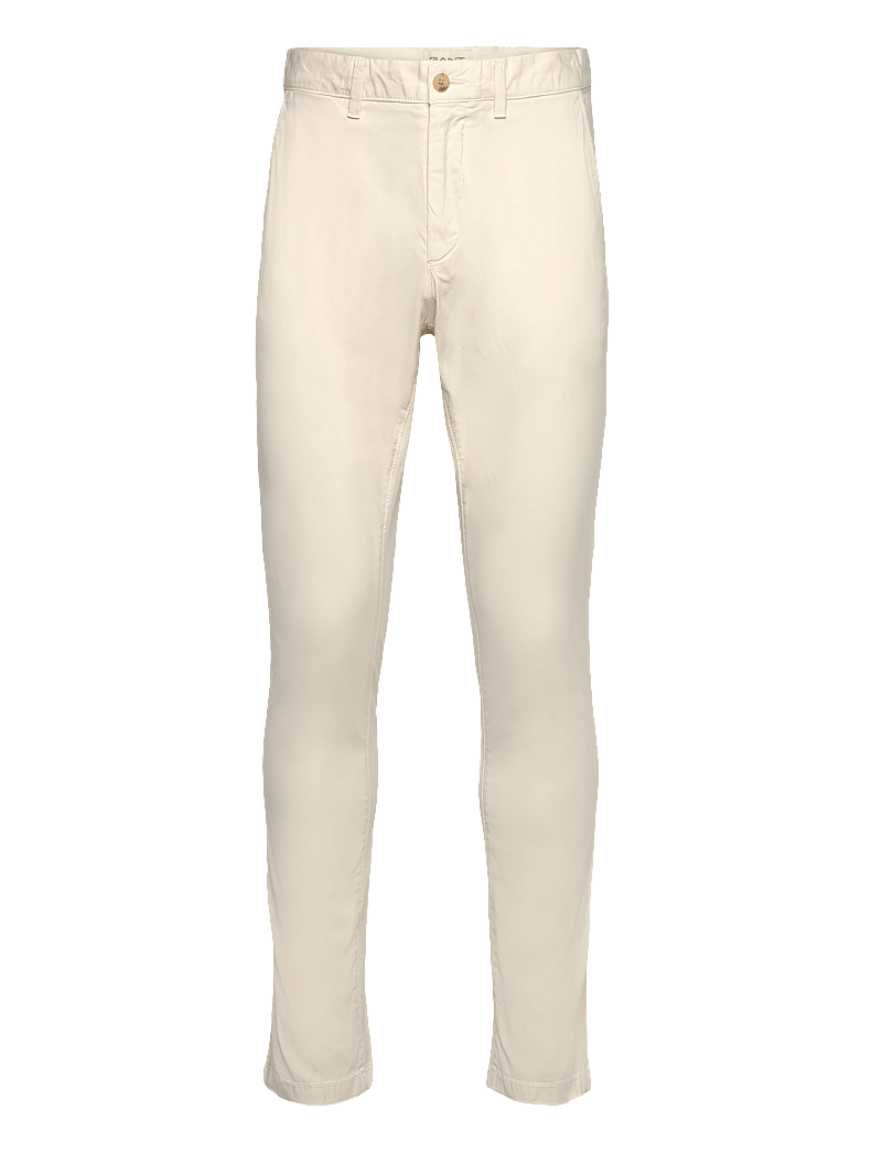 GANT - SLIM SUNFADED CHINOS - chinos - cream - 1