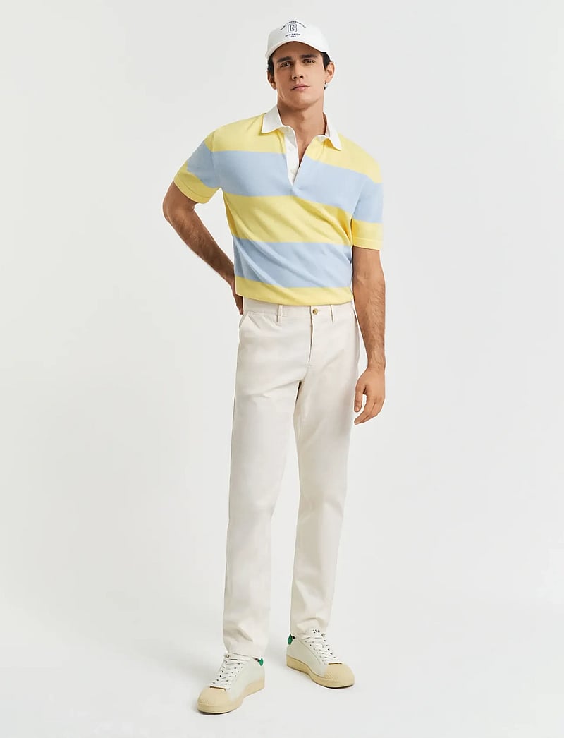 GANT - SLIM SUNFADED CHINOS - chinos - cream - 0