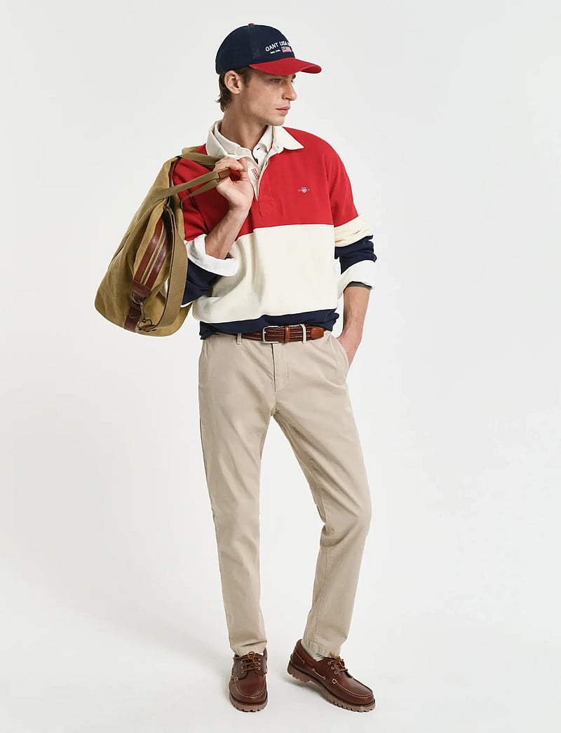 GANT - SLIM SUNFADED CHINOS - chinos - dry sand - 5