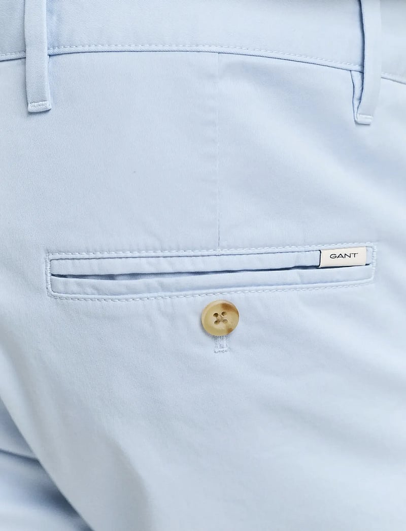 GANT - SLIM SUNFADED CHINOS - chinos - fresh blue - 4