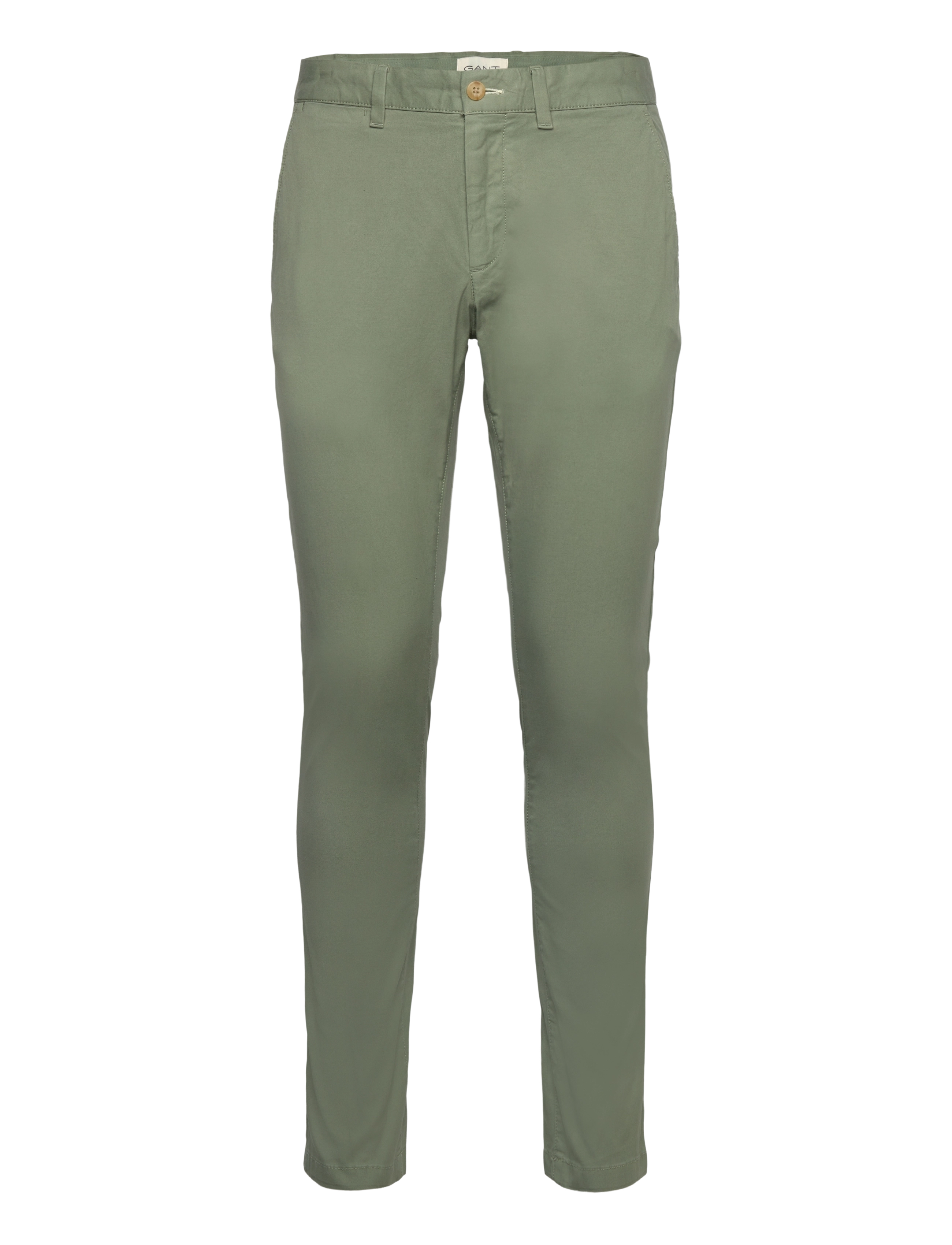 SLIM SUNFADED CHINOS - KALAMATA GREEN