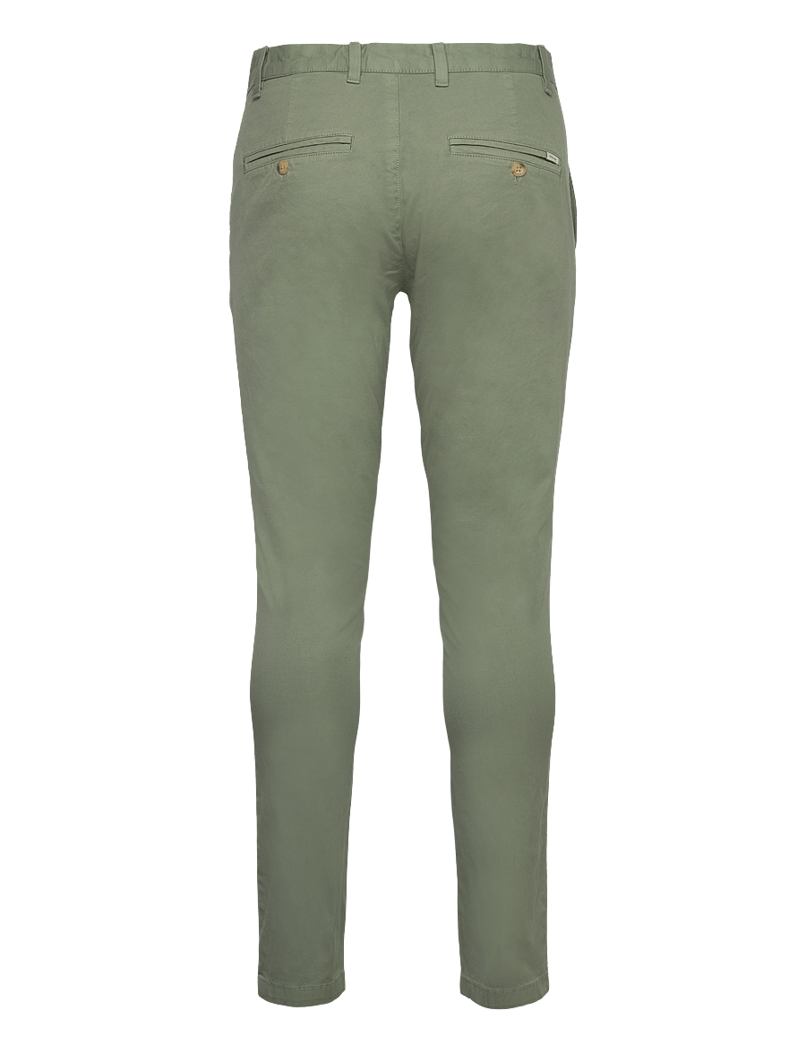 Gant - SLIM SUNFADED CHINOS - chinos - kalamata green - 2