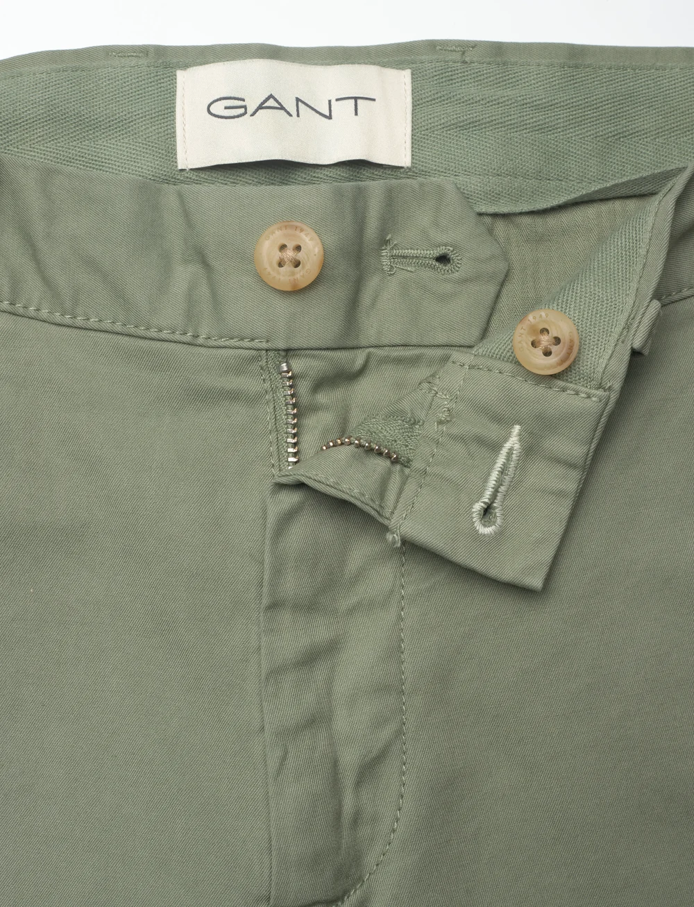 GANT - SLIM SUNFADED CHINOS - chinos - kalamata green - 3