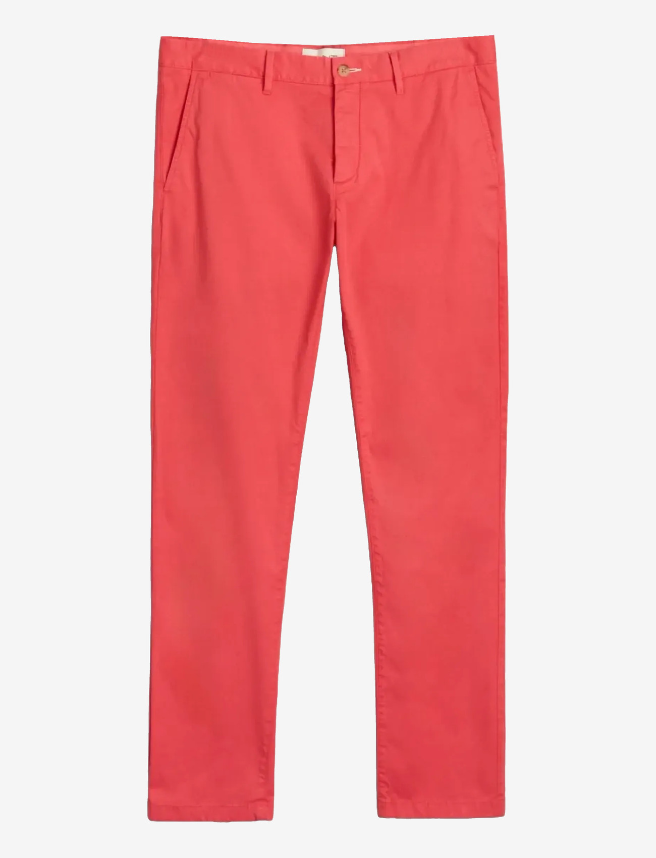 GANT - SLIM SUNFADED CHINOS - chinos - watermelon red - 1