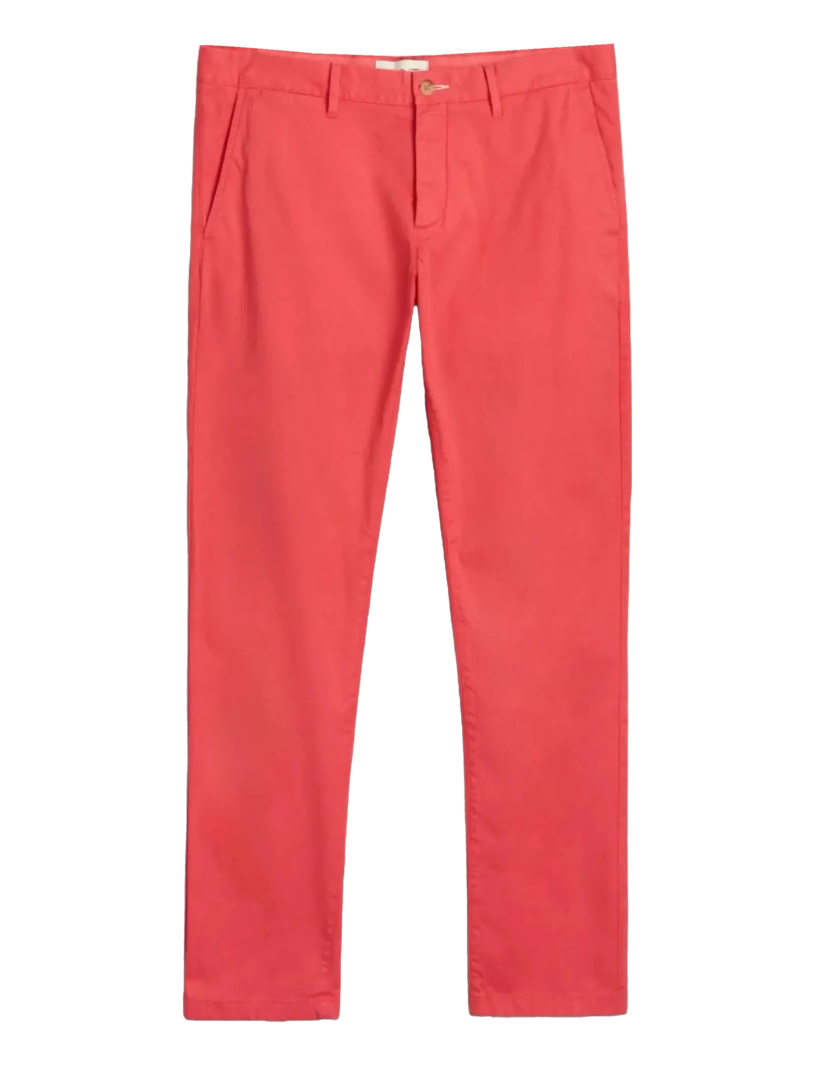 Gant SLIM SUNFADED CHINOS - GANT - WATERMELON RED / coral