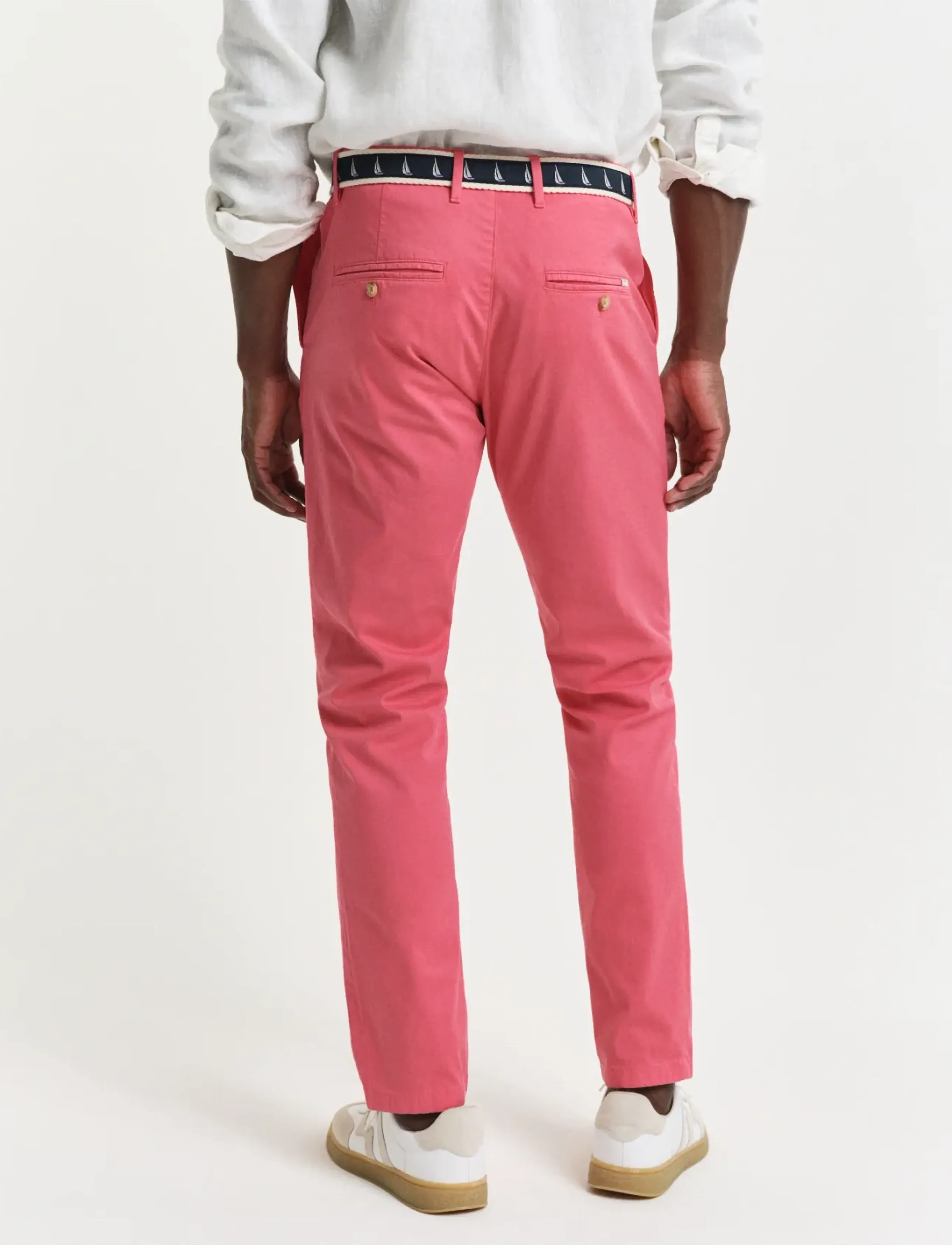 Gant - SLIM SUNFADED CHINOS - chinos - watermelon red - 2