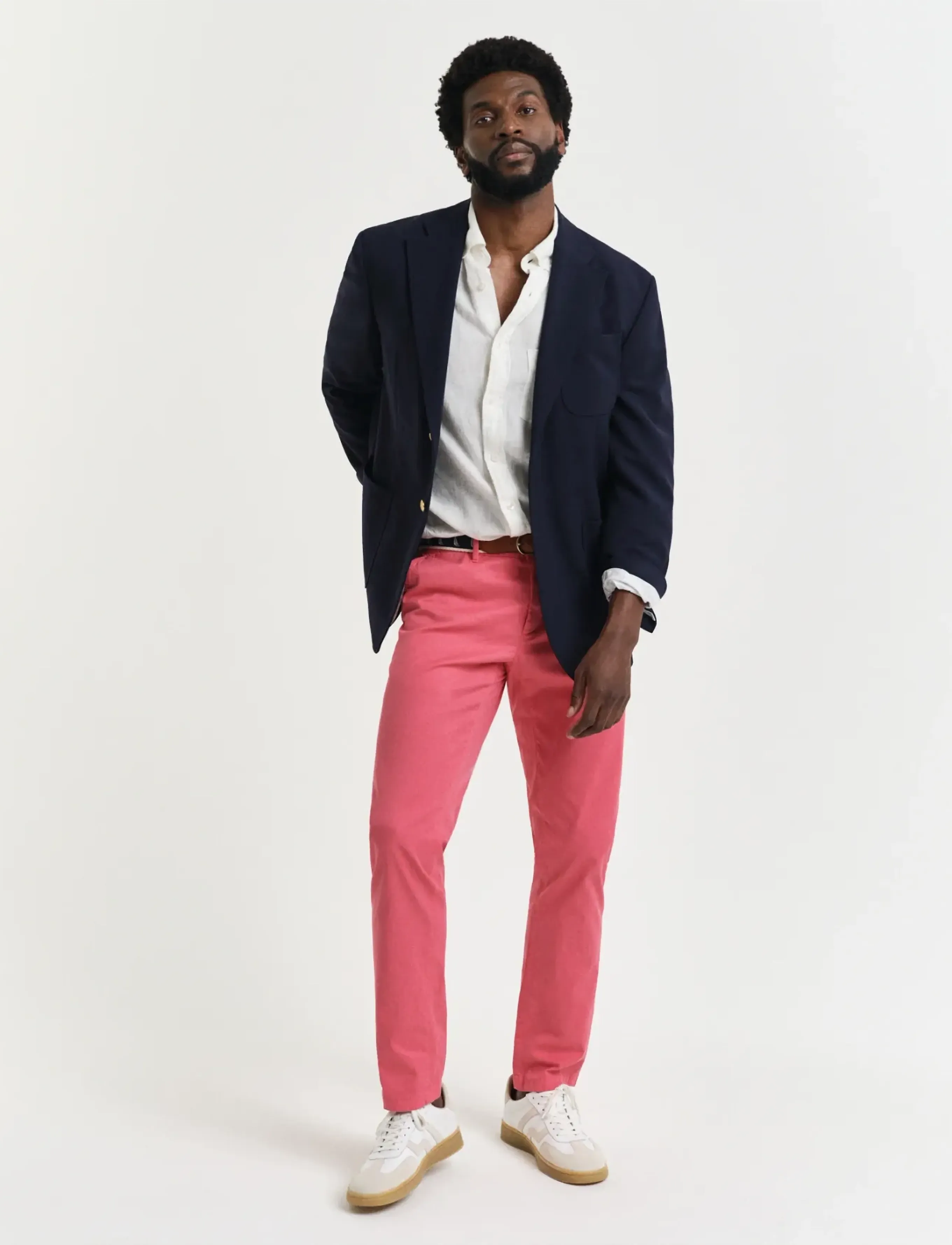 Gant - SLIM SUNFADED CHINOS - chinos - watermelon red - 4