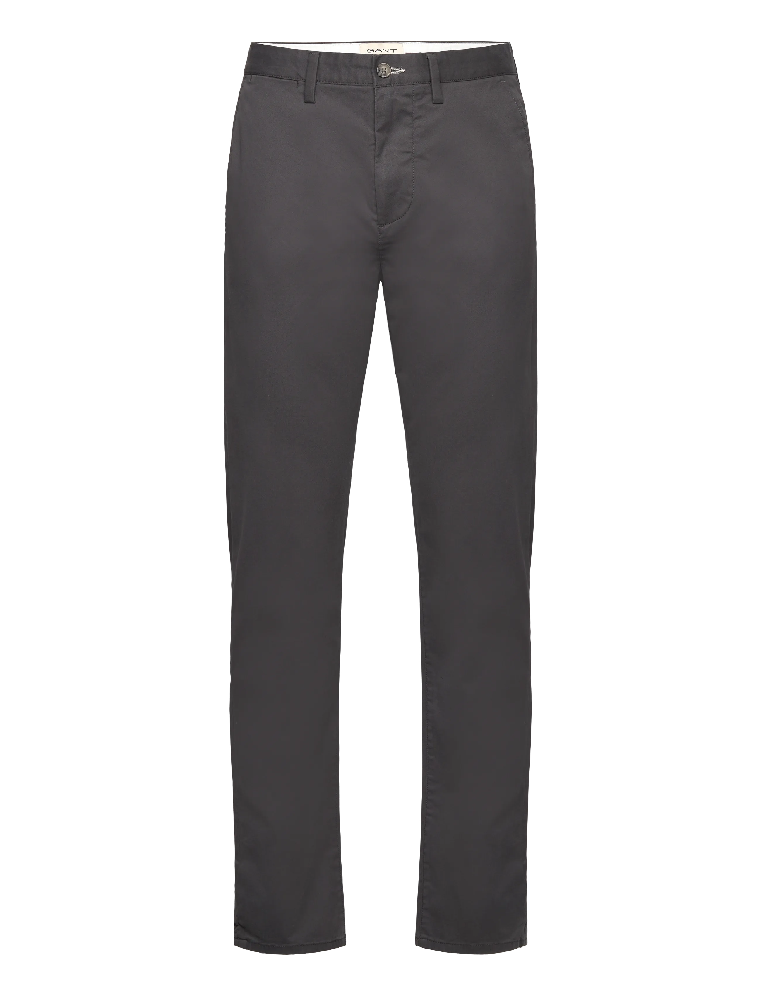Gant REGULAR EVERYDAY CHINOS - Bukser - ANTRACITE / grey