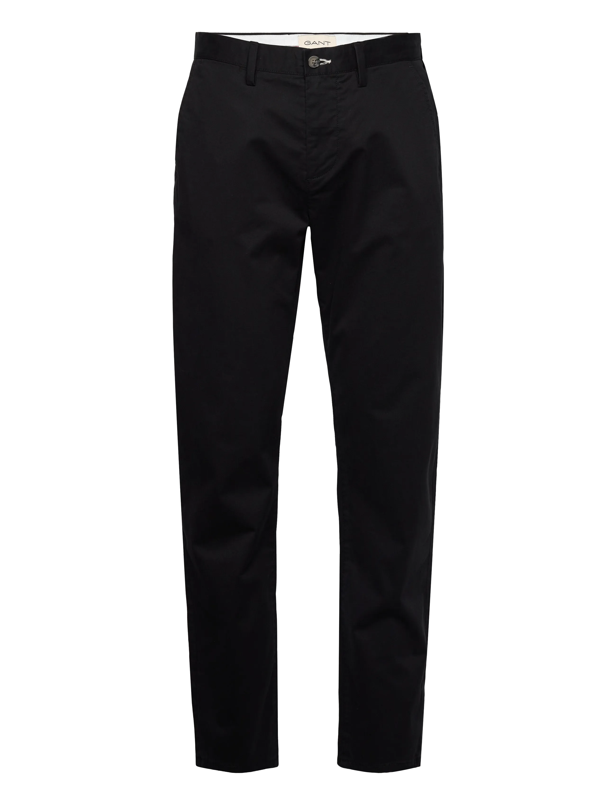 Gant REGULAR EVERYDAY CHINOS - Bukser - BLACK / black