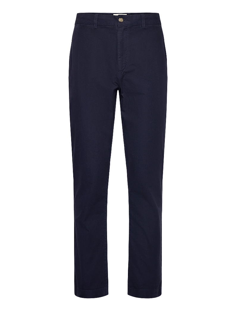 GANT - REG CANVAS CHINOS - chinos - evening blue - 0