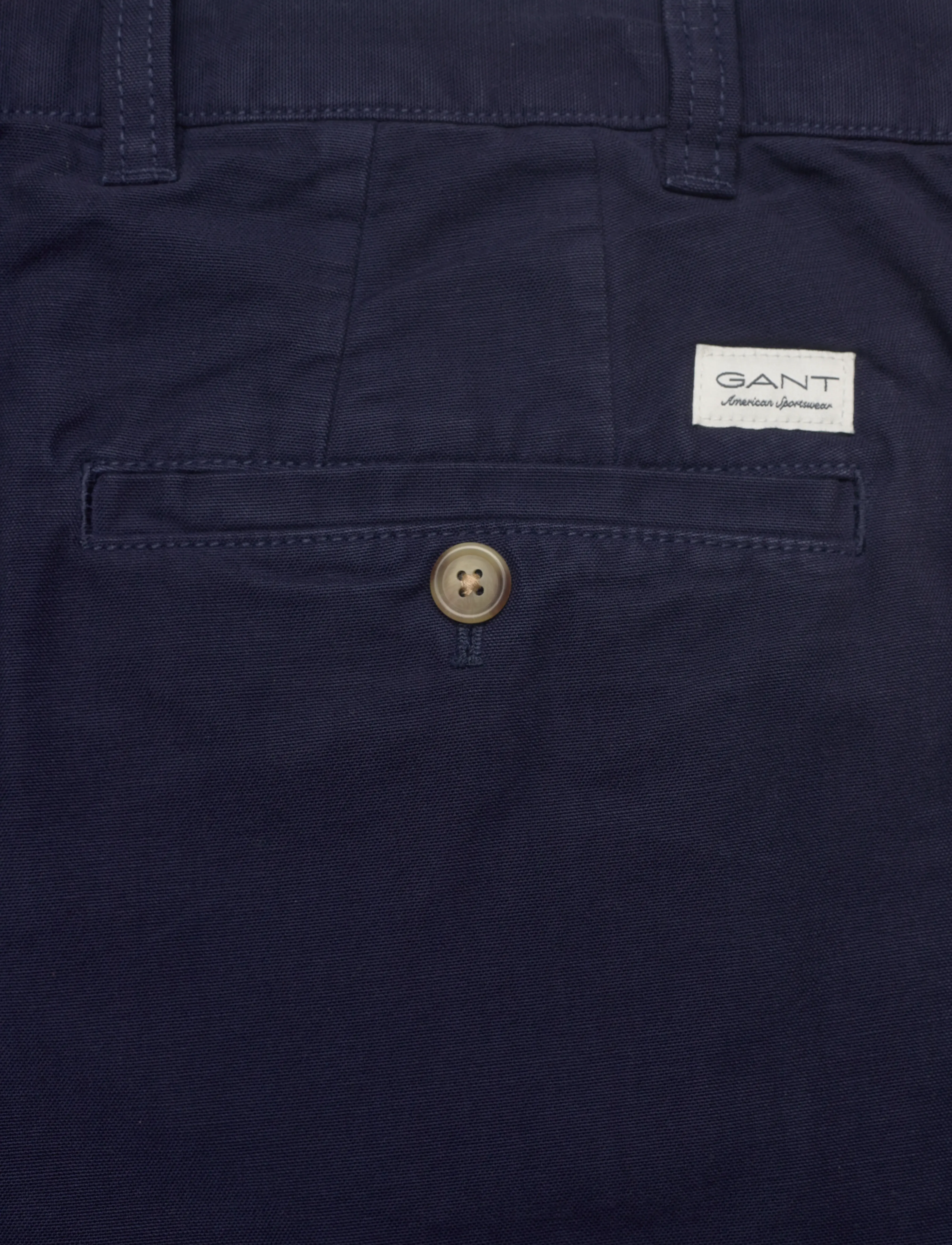 Gant - REG CANVAS CHINOS - chinos - evening blue - 4