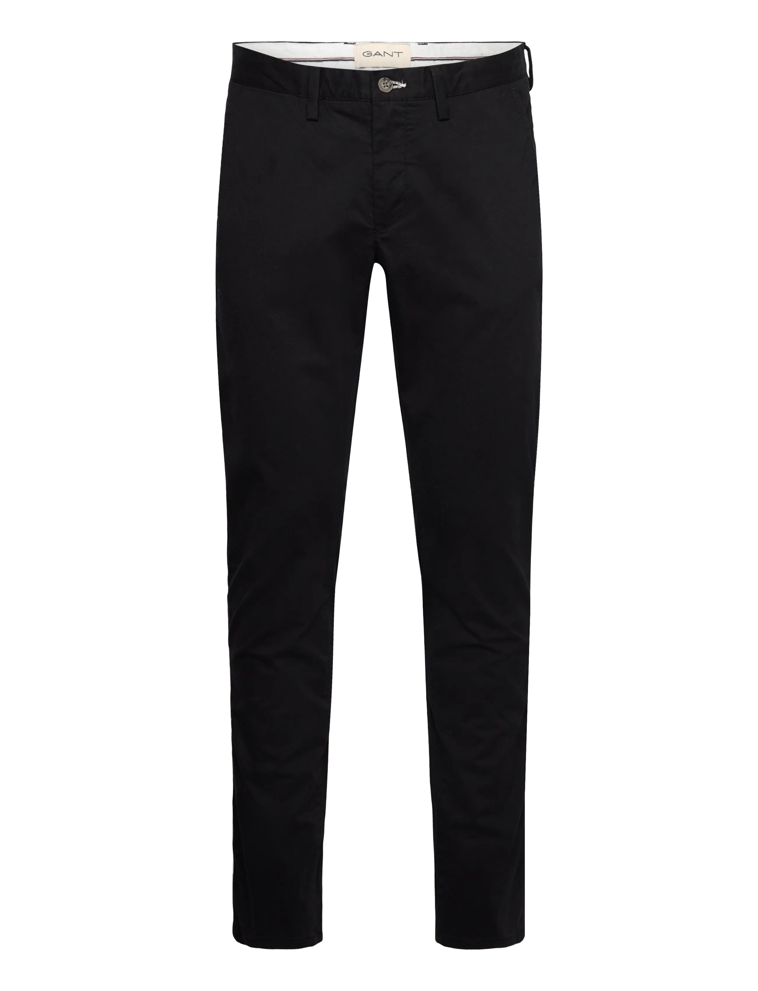 Gant SLIM EVERYDAY CHINOS - Bukser - BLACK / black