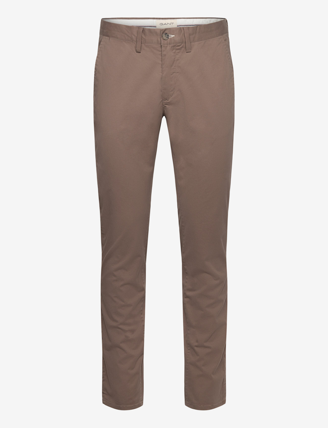 Gant SLIM EVERYDAY CHINOS - Chino's - DESERT BROWN / brown