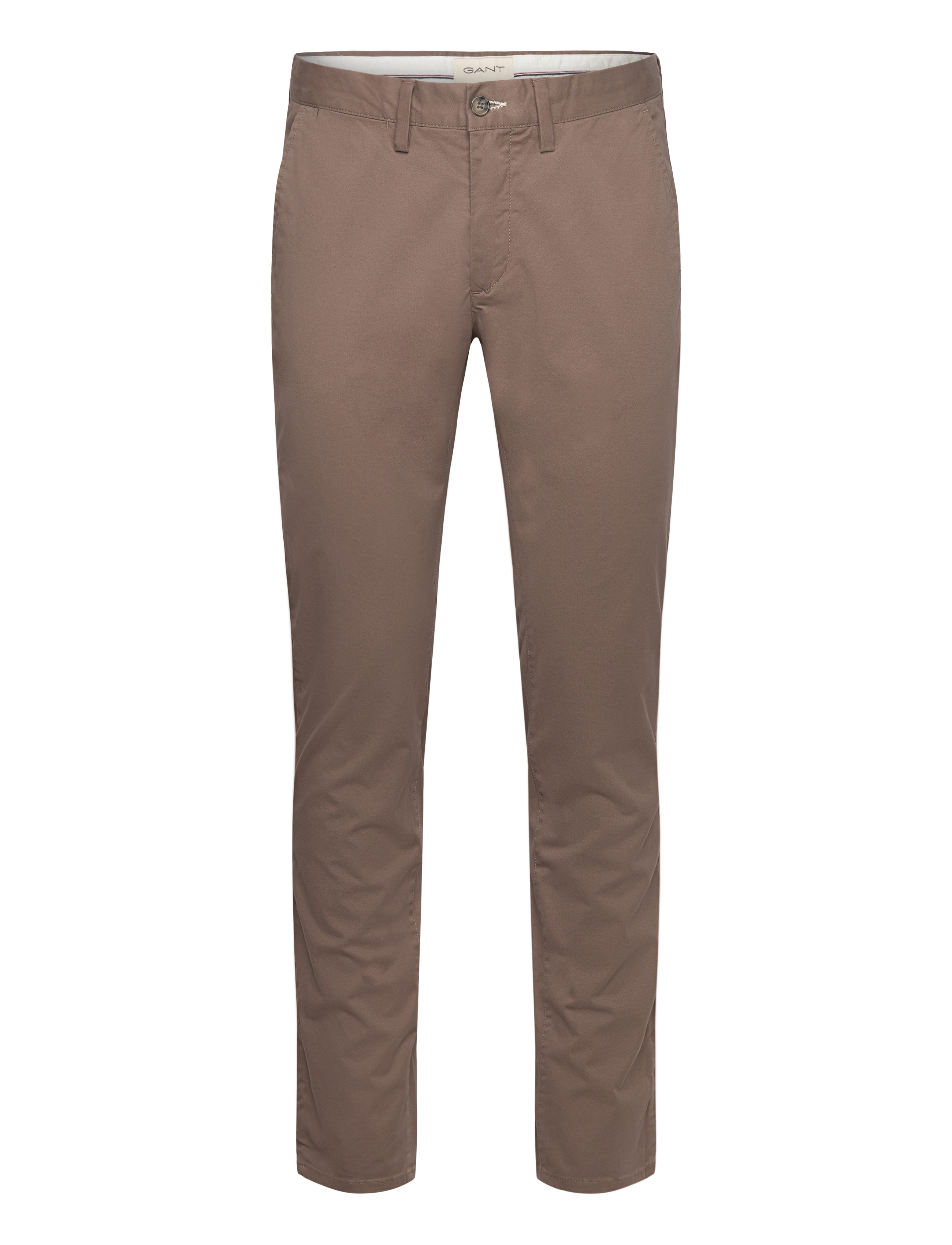 Gant SLIM EVERYDAY CHINOS - Bukser - DESERT BROWN / brown