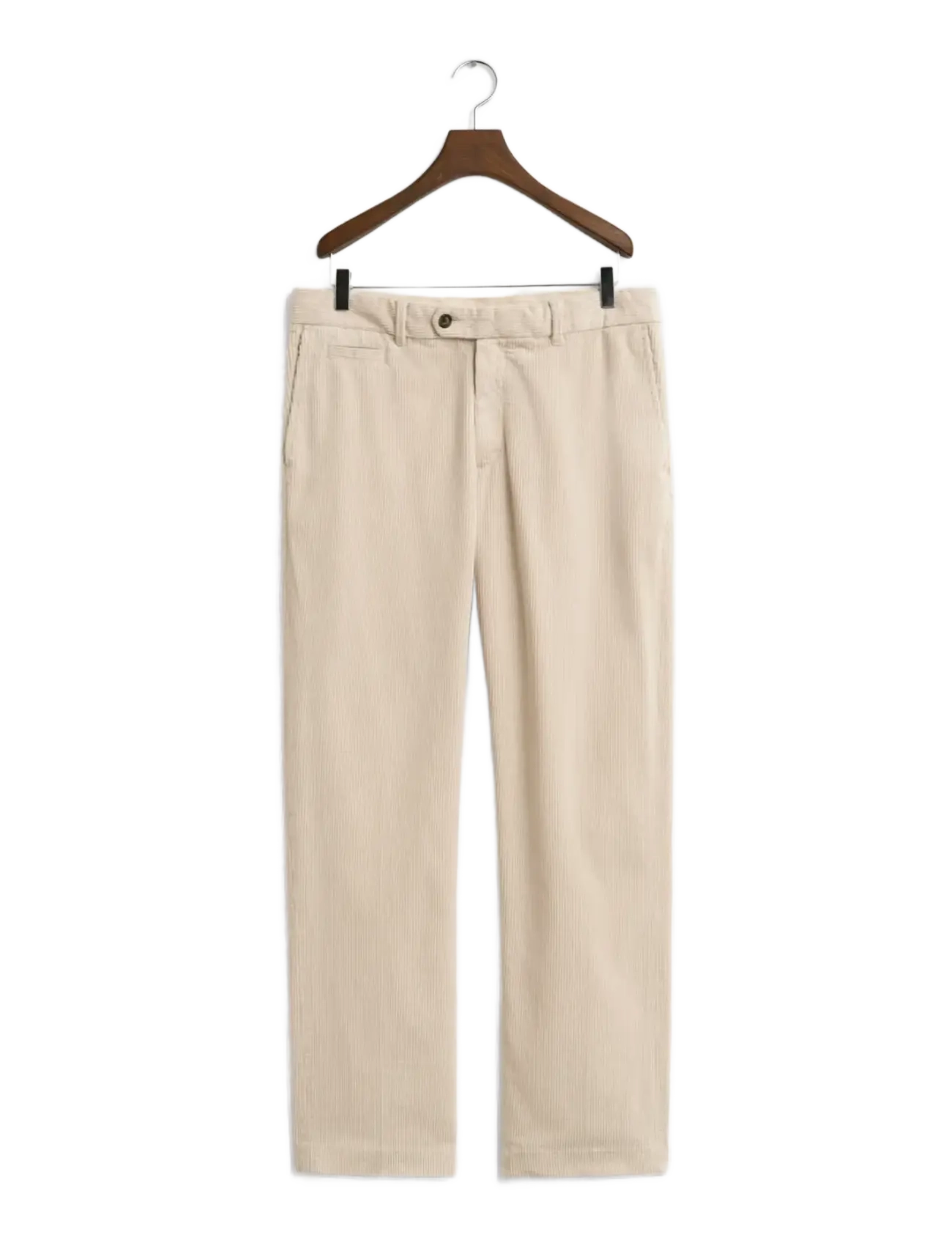 STRAIGHT FIT CORD PANTS - PUTTY