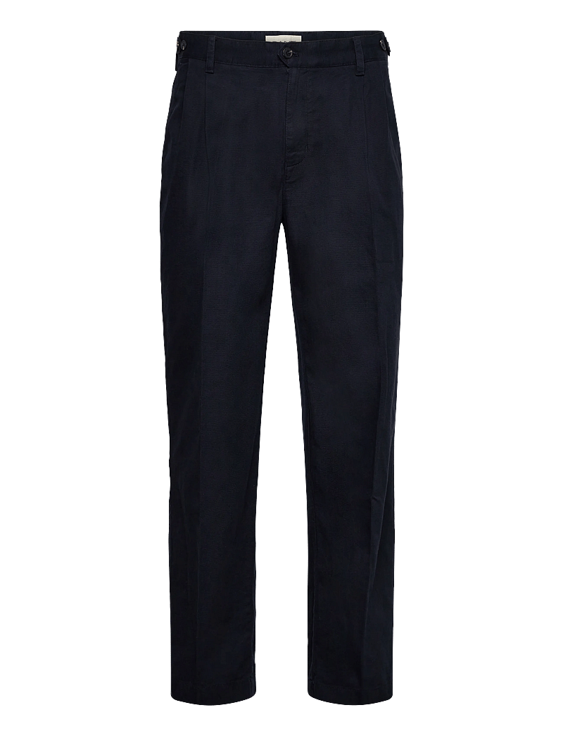 GANT - REL LIGHT CANVAS CHINOS - habitbukser - evening blue - 0