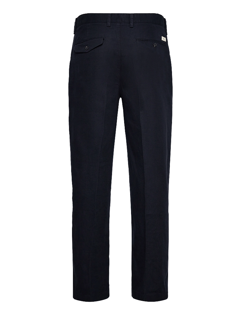 GANT - REL LIGHT CANVAS CHINOS - habitbukser - evening blue - 1