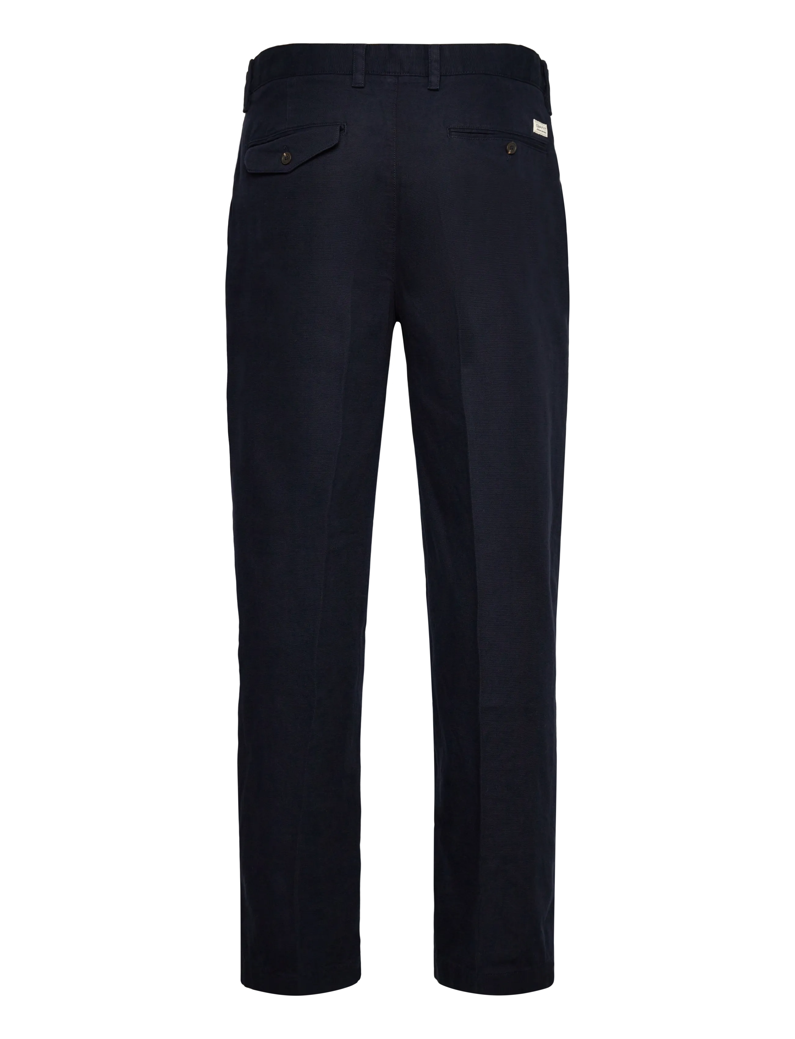 Gant - REL LIGHT CANVAS CHINOS - kostymbyxor - evening blue - 2