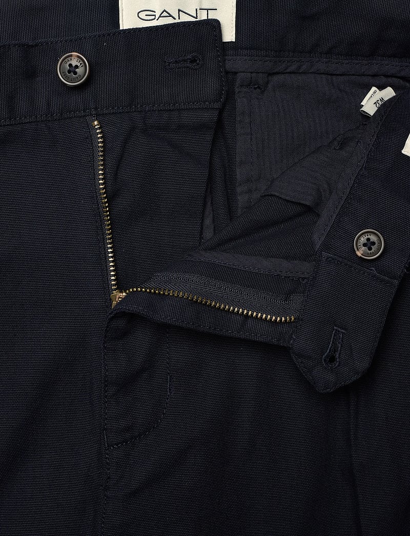 GANT - REL LIGHT CANVAS CHINOS - habitbukser - evening blue - 3