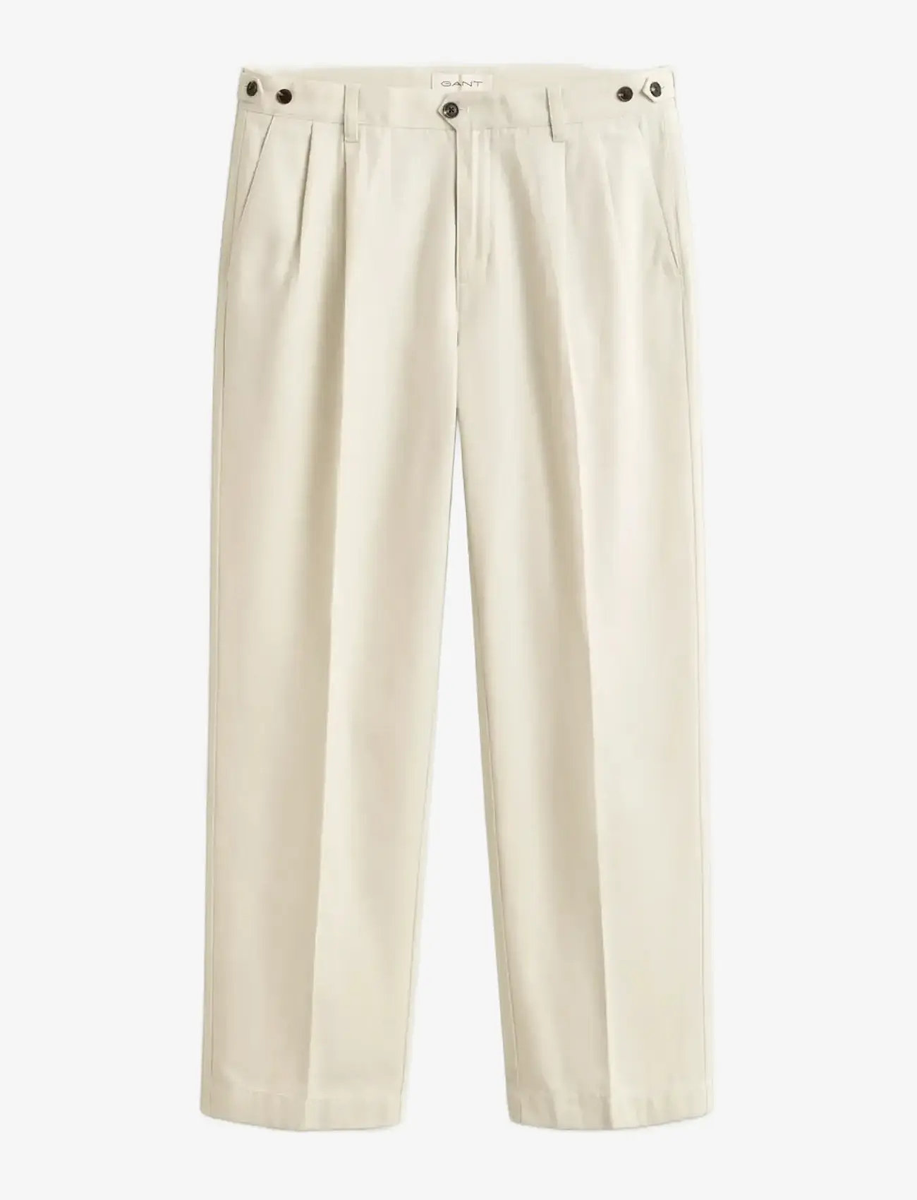 Gant - REL LIGHT CANVAS CHINOS - Ülikonnapüksid - sand - 1