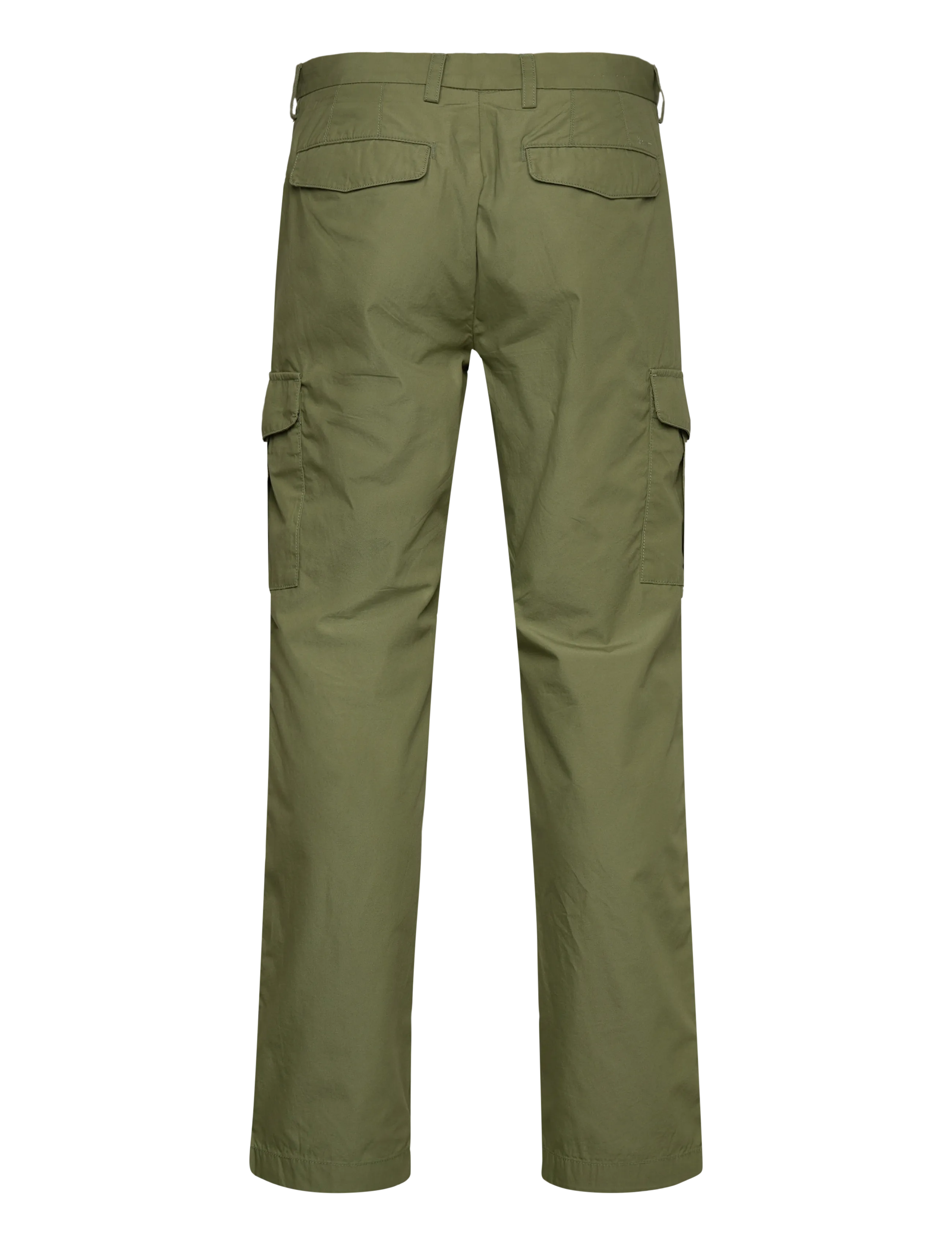 Gant - REG LIGHT COTTON CARGO PANTS - cargobyxor - dry herb green - 2