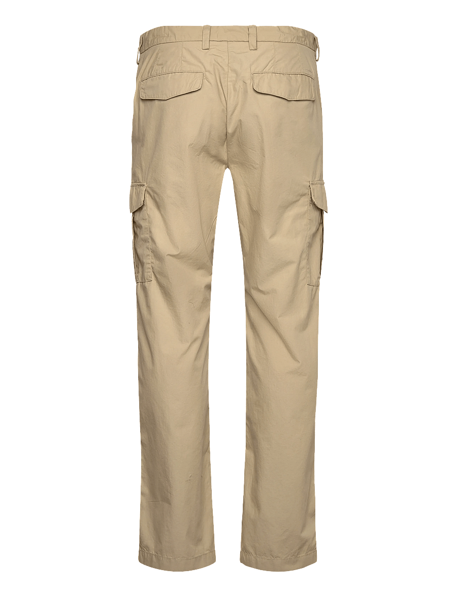 Gant - REG LIGHT COTTON CARGO PANTS - cargobyxor - oat beige - 2
