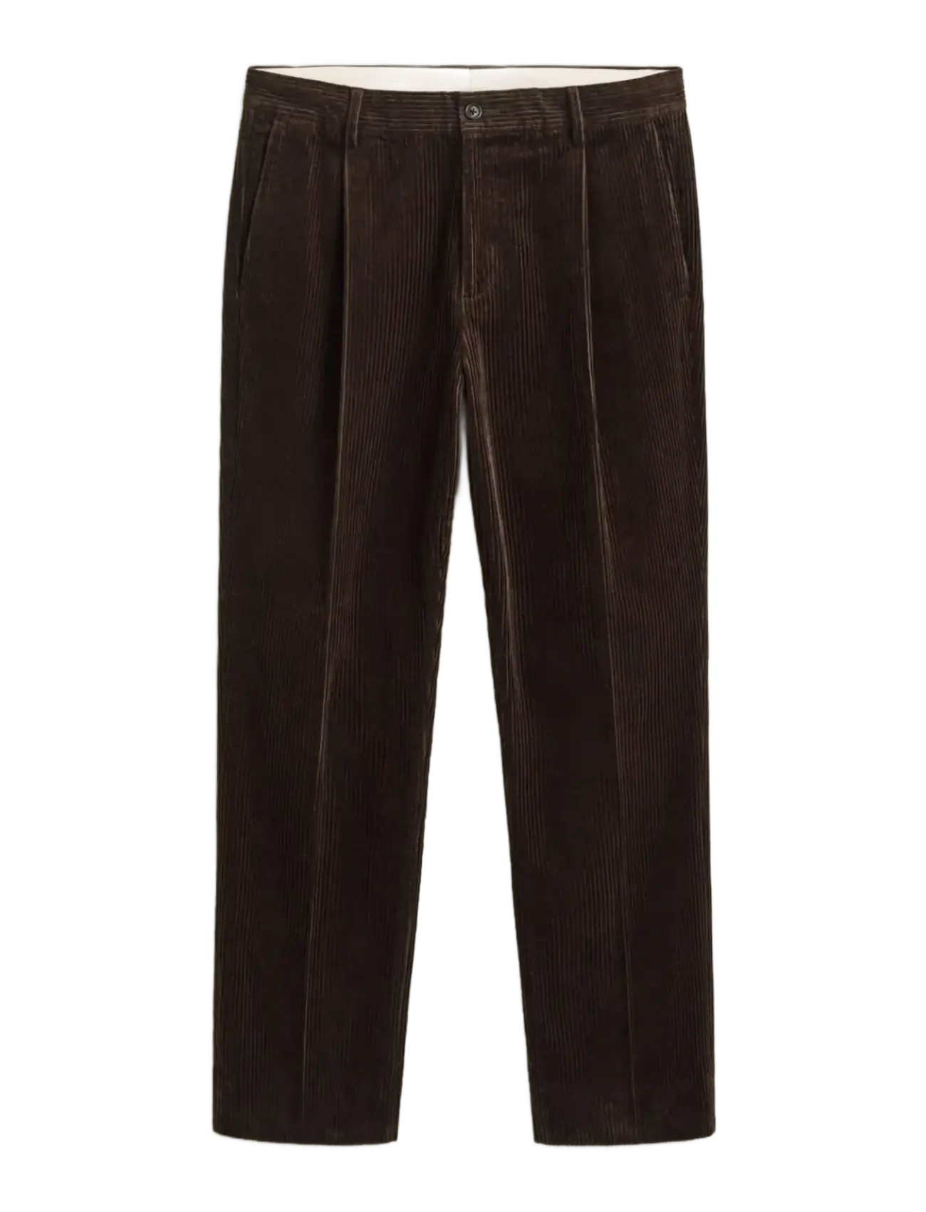 Gant CORDUROY SUIT PANTS - Shop efter anledning - BLACK BROWN / brown