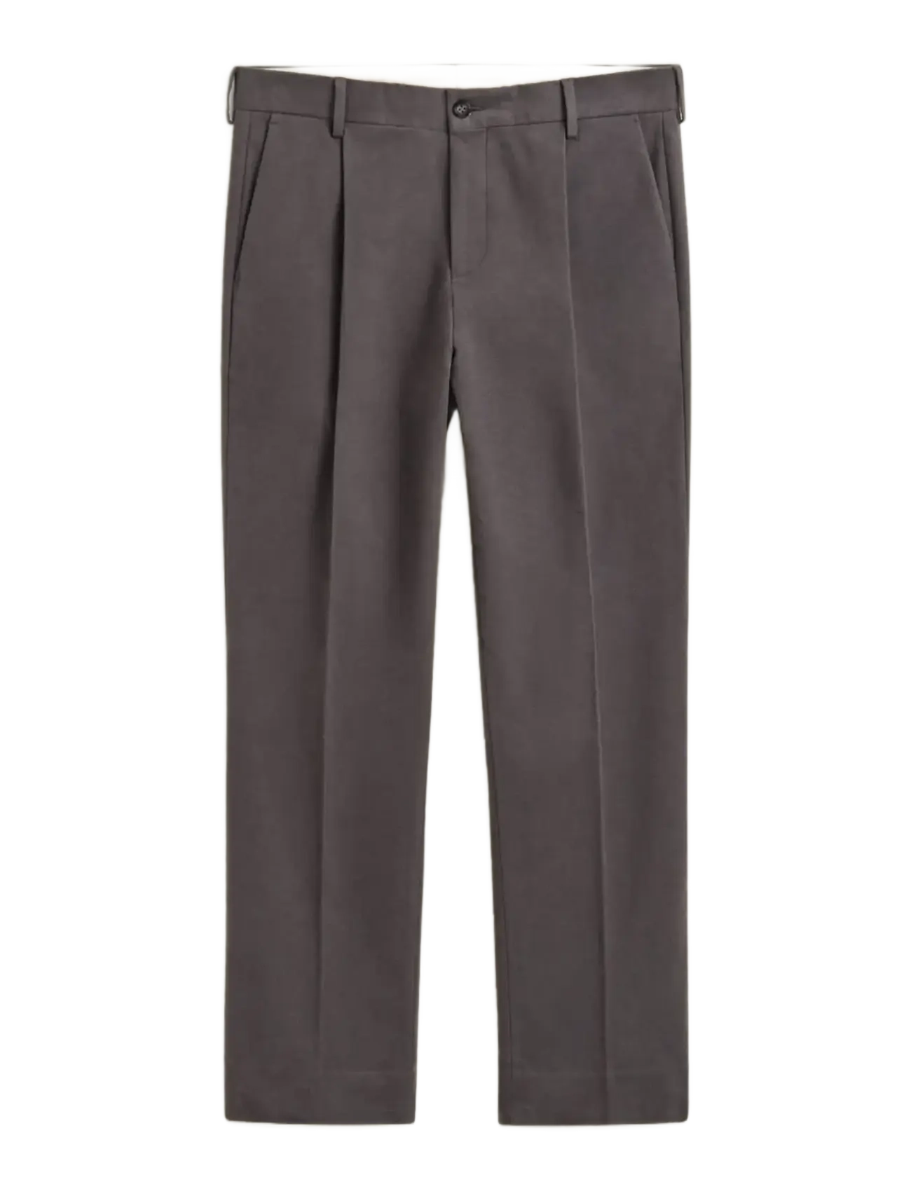 Gant MOLESKIN SUIT PANTS - Gant - DUSKY ANTHRACITE / grey
