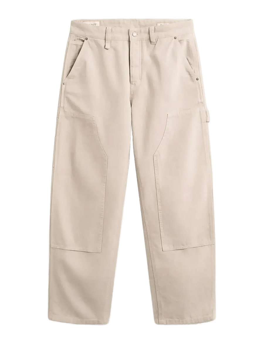 Gant - RELAXED CARPENTER CANVAS PANTS - casual trousers - clay beige - 0