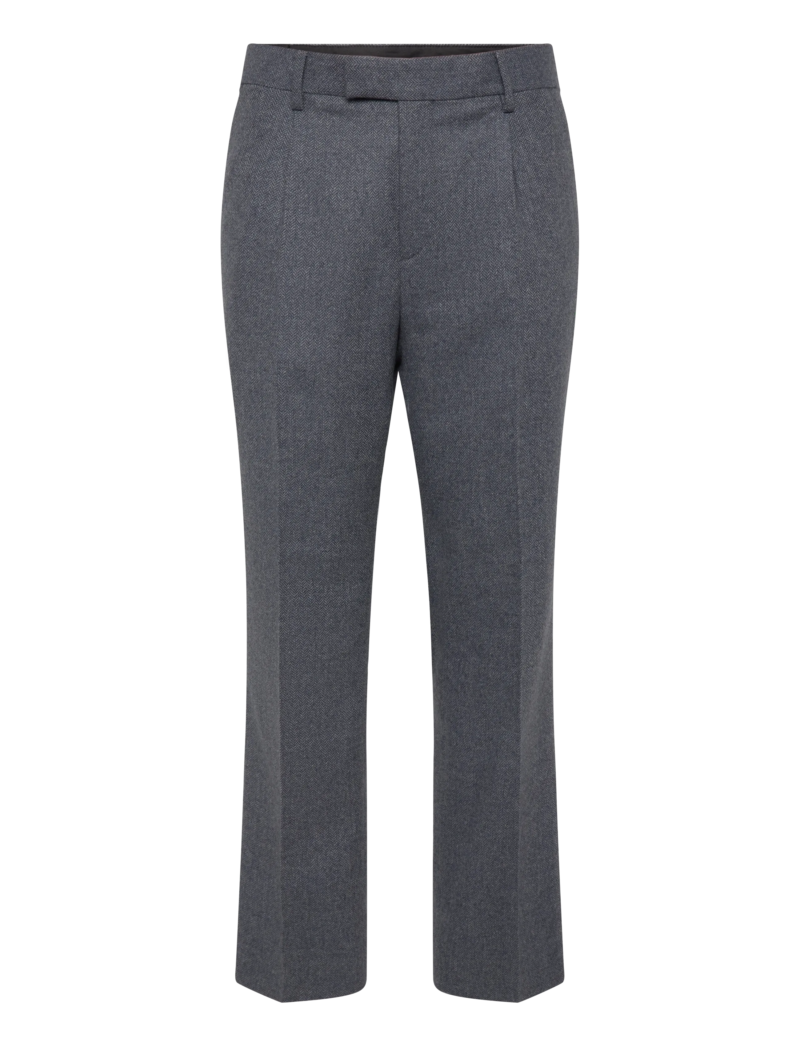 Gant WOOL HERRINGBONE SUIT PANTS - Hosen - PERSIAN BLUE / blue
