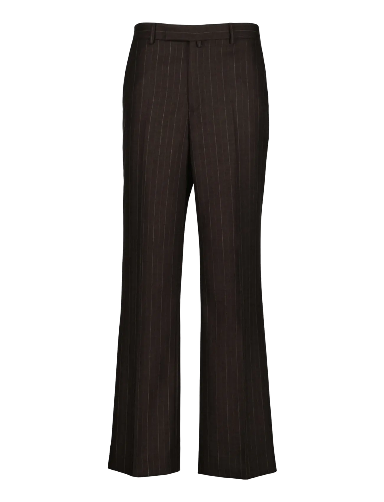 Gant TAILORED WOOL PINSTRIPE SUIT PANTS - Nach Stil kaufen - SHADOW BROWN / brown