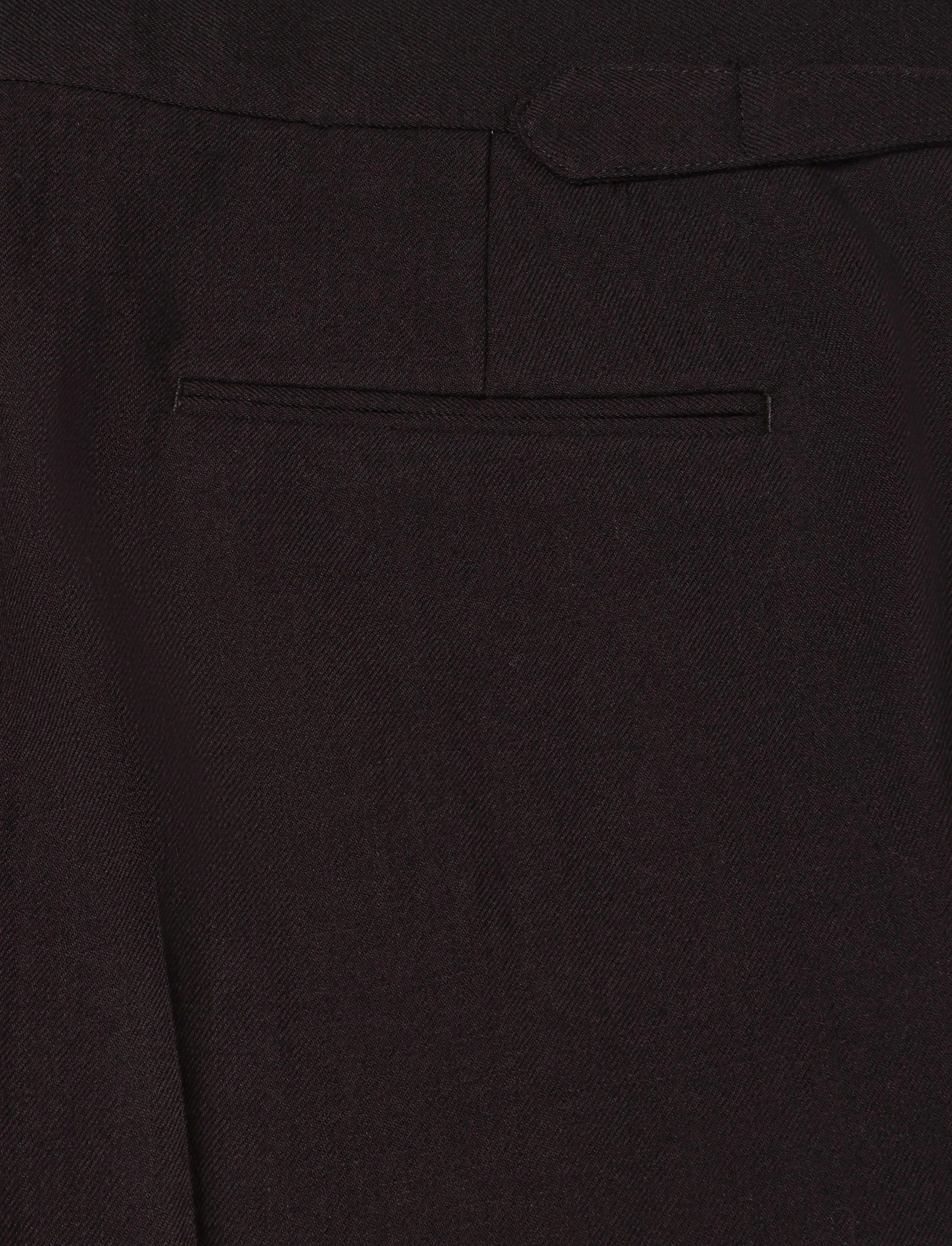 Gant - WOOL SUIT PANTS - lietišķā stila bikses - shadow brown - 4