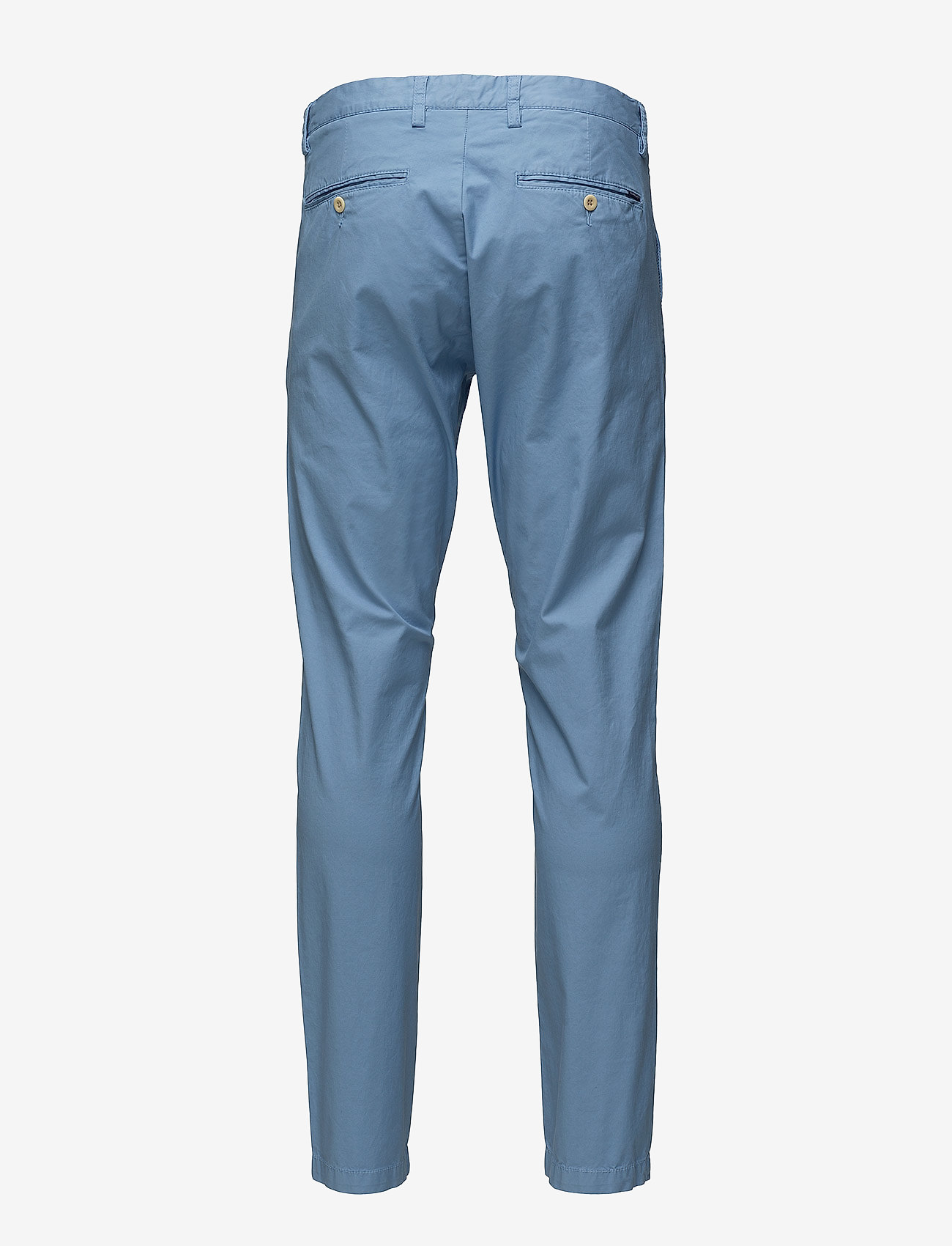 GANT - O2. SLIM SUNBLEACHED CHINO - lava blue - 1