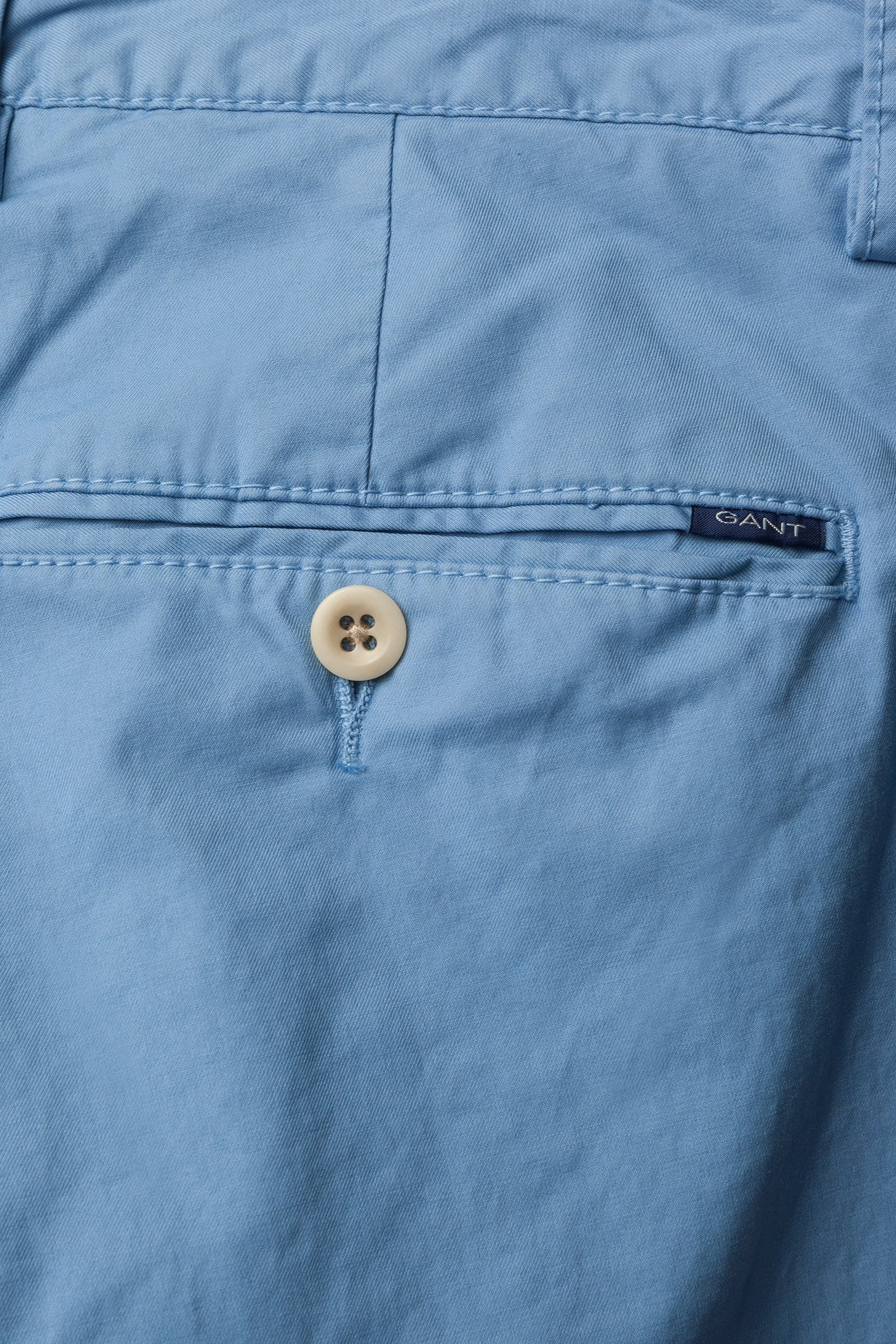 GANT - O2. SLIM SUNBLEACHED CHINO - lava blue - 4