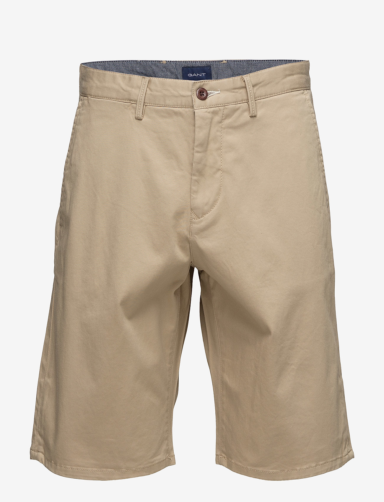 GANT - RELAXED TWILL SHORTS - dark khaki - 0