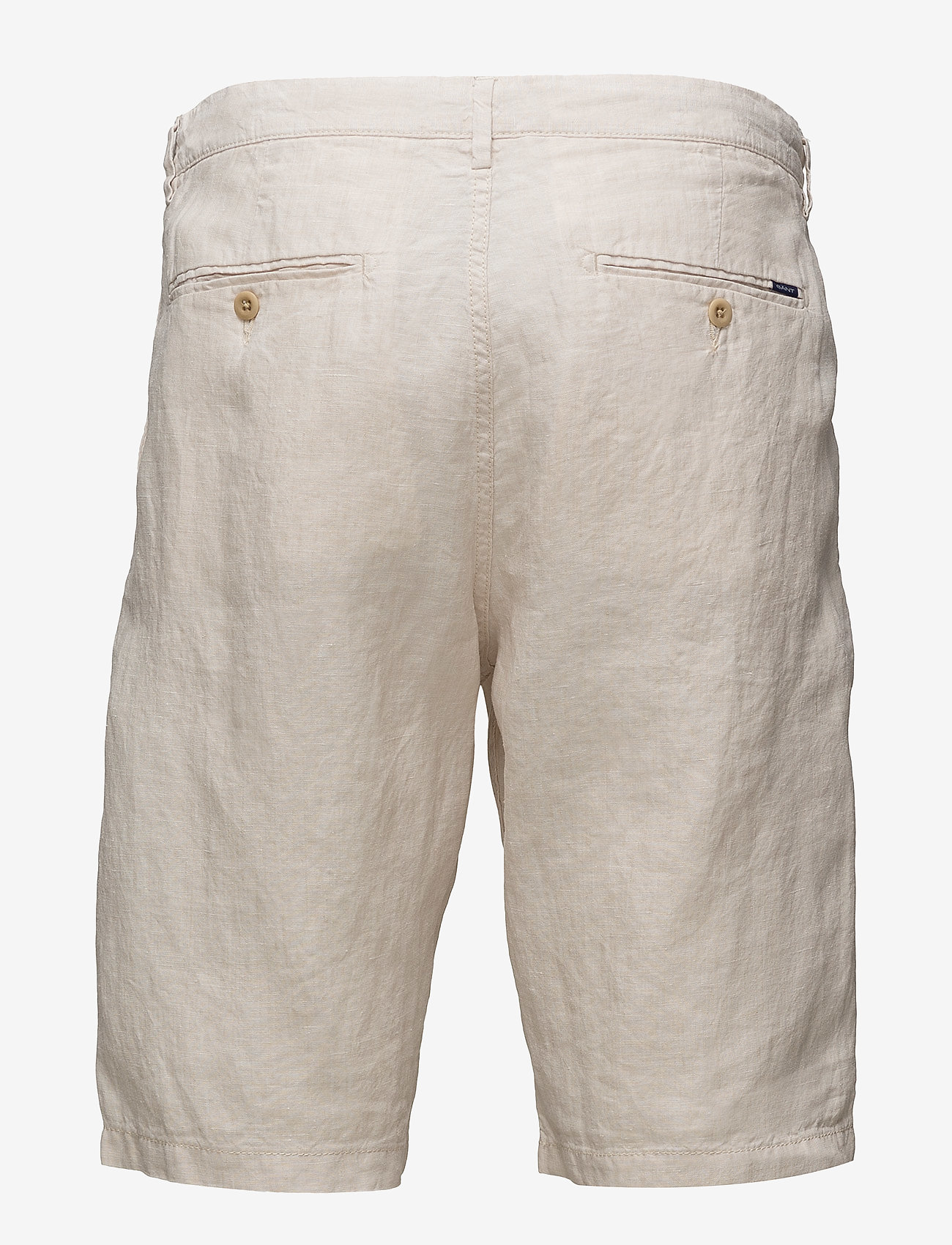 GANT - O2. RELAXED LINEN SHORTS - putty - 1