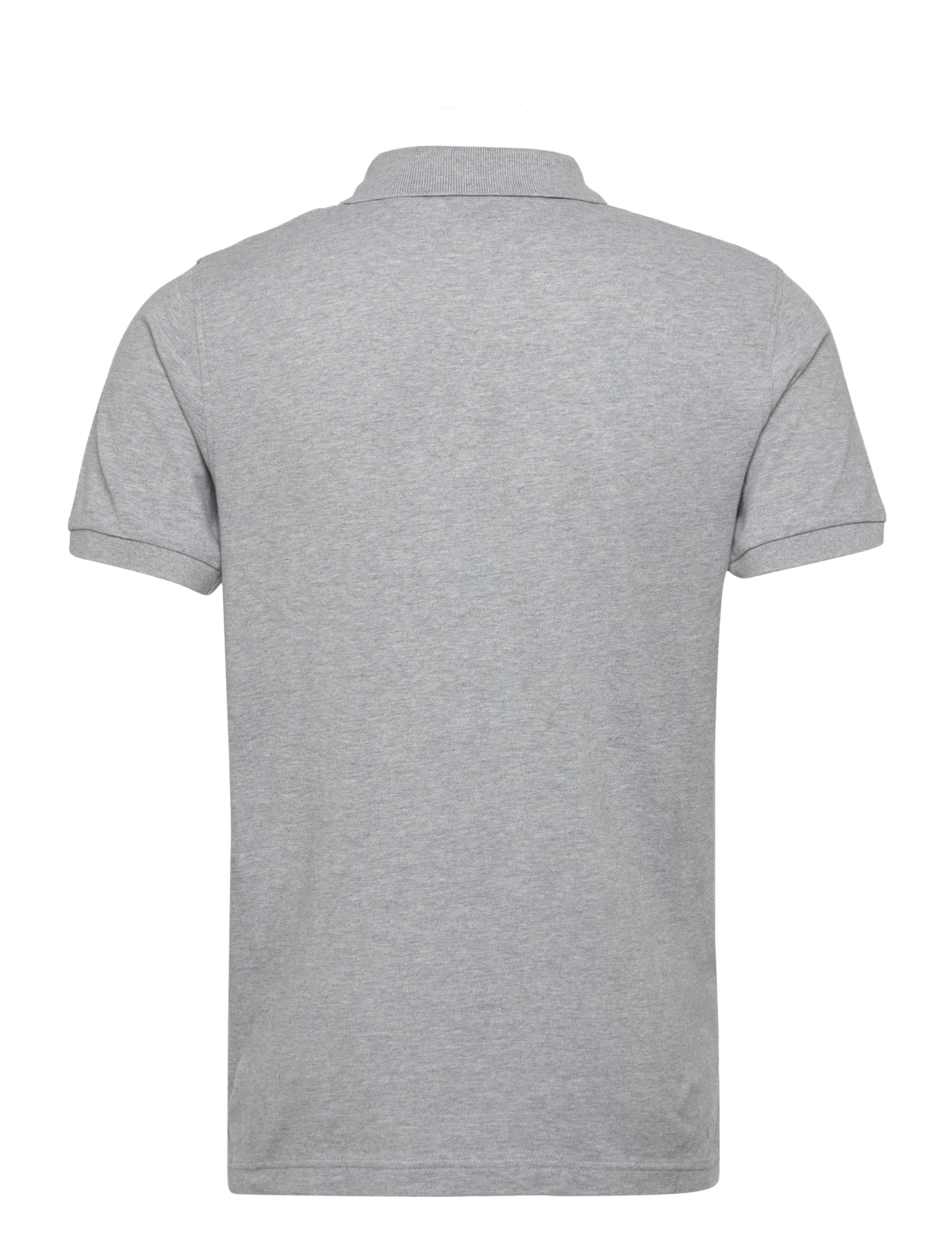 GANT - RETRO SHIELD LOGO PIQUE - grey melange - 1