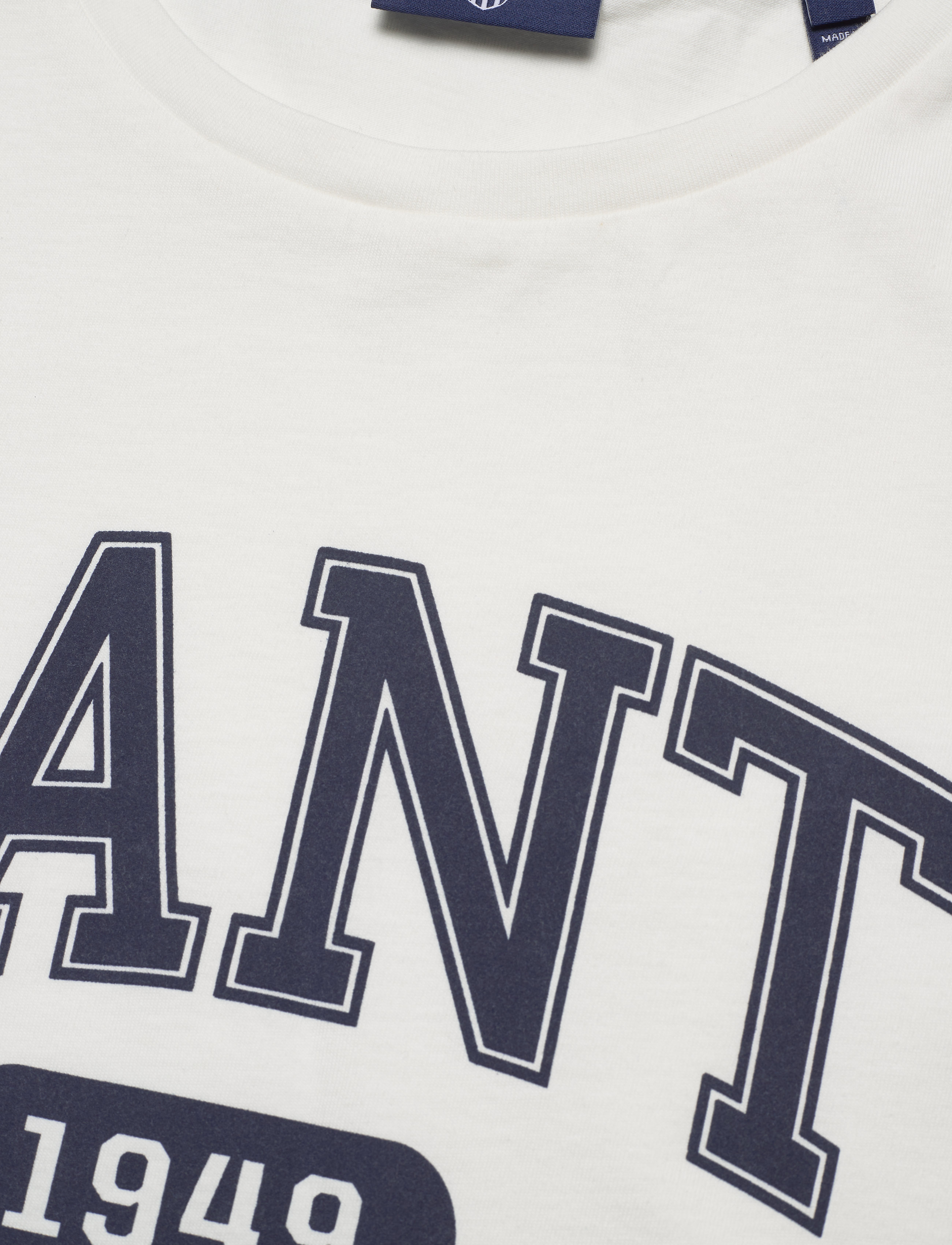 GANT - MD. THE SUMMER LOGO SS T-SHIRT - eggshell - 2