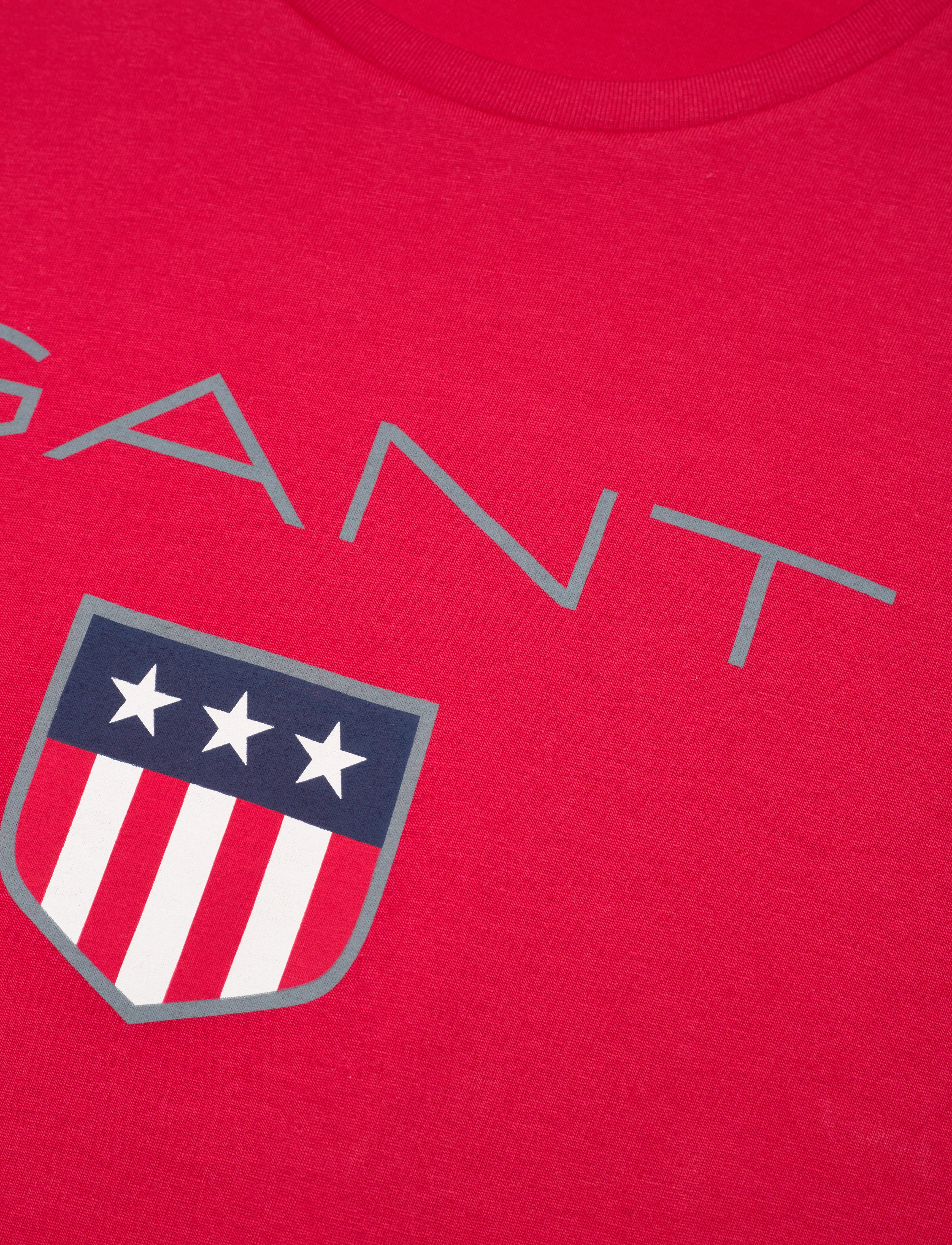 GANT - SHIELD SS T-SHIRT - ruby red - 3