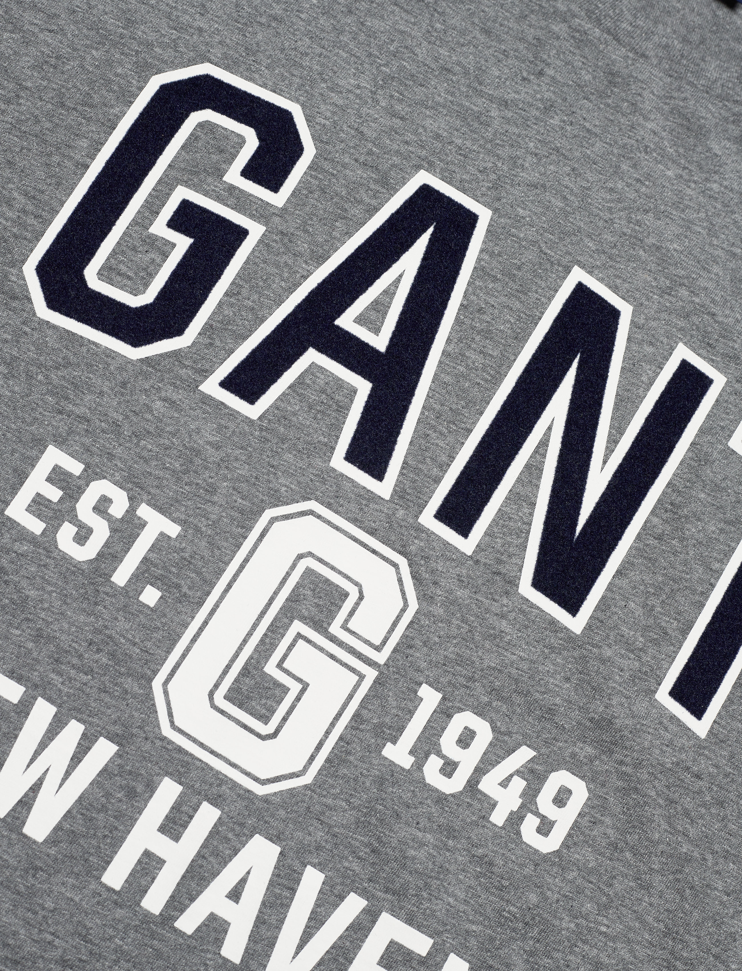 GANT - D2. GIFT GIVING SS T-SHIRT - dark grey melange - 2