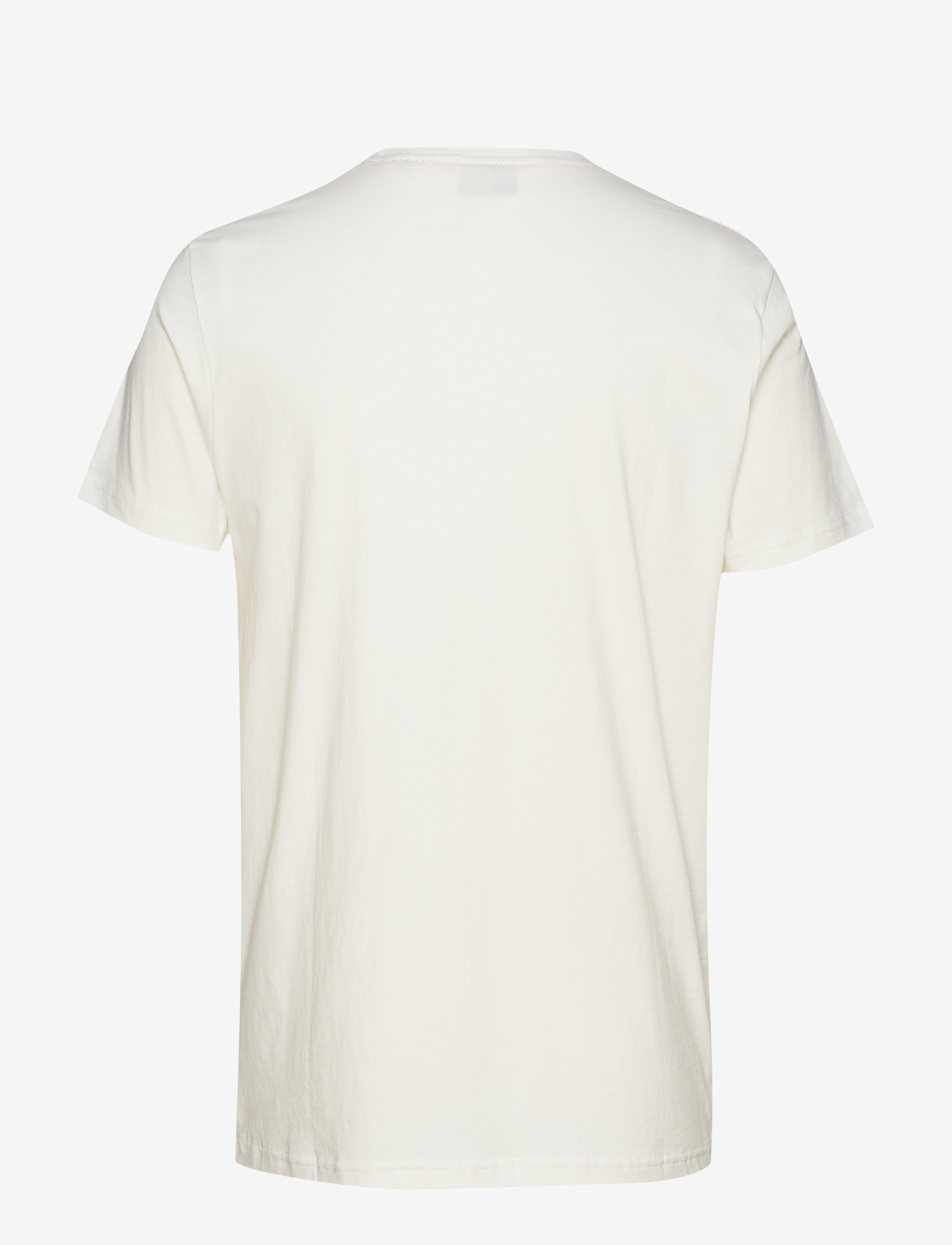 GANT - SMU. GANT CHEST STRIPE T-SHIRT - eggshell - 1